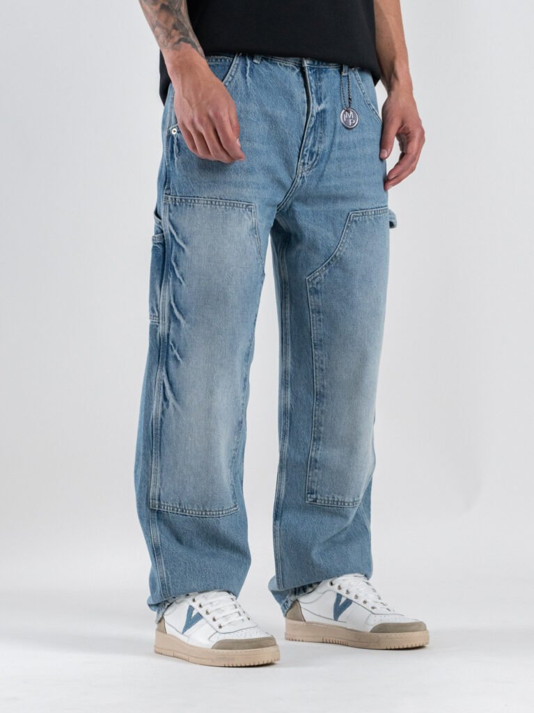 Imperial - Jeans loose fit modello carpenter - Uomo - World Fashion
