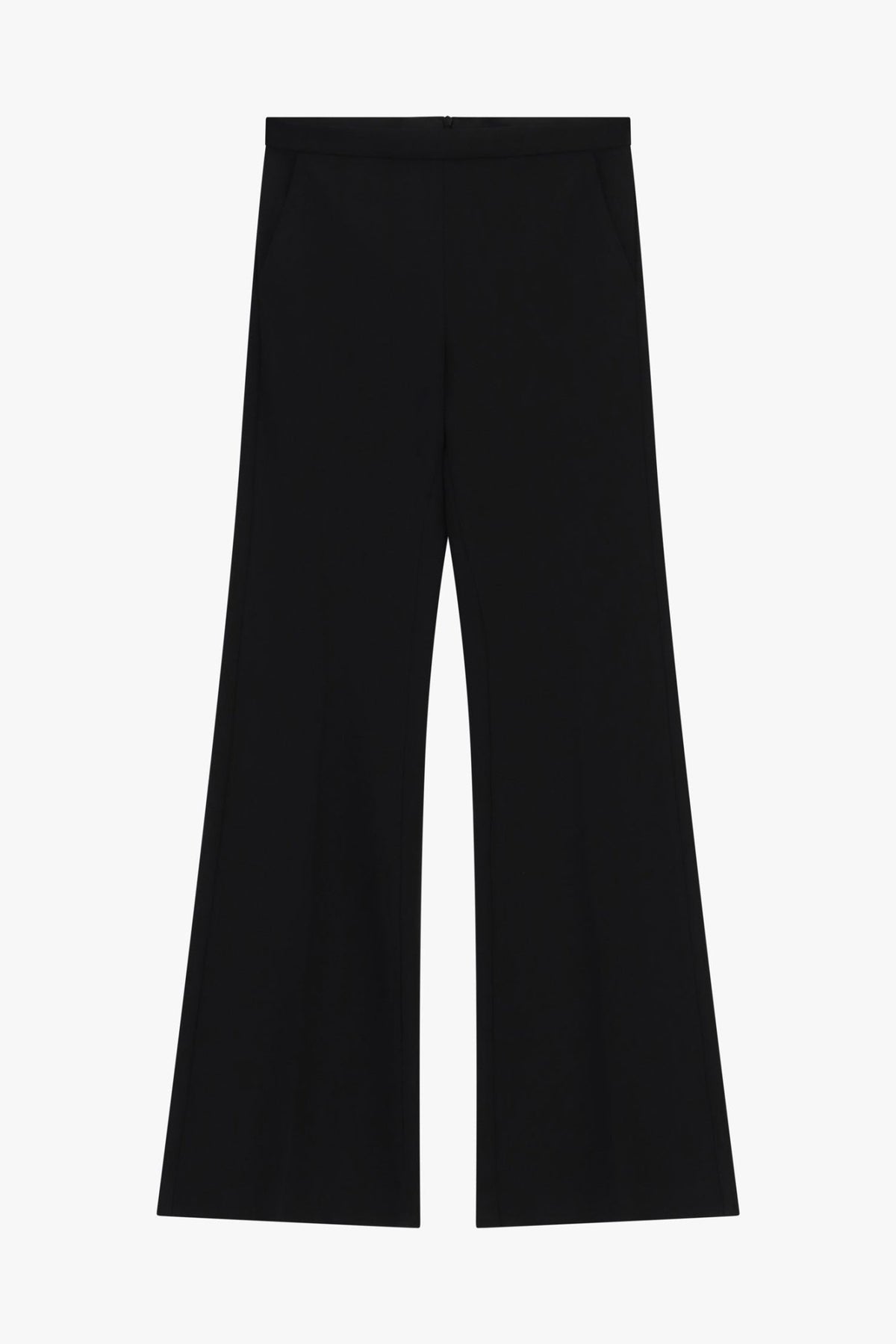 Imperial - Pantaloni flare vita alta linea pulita - Donna - World Fashion