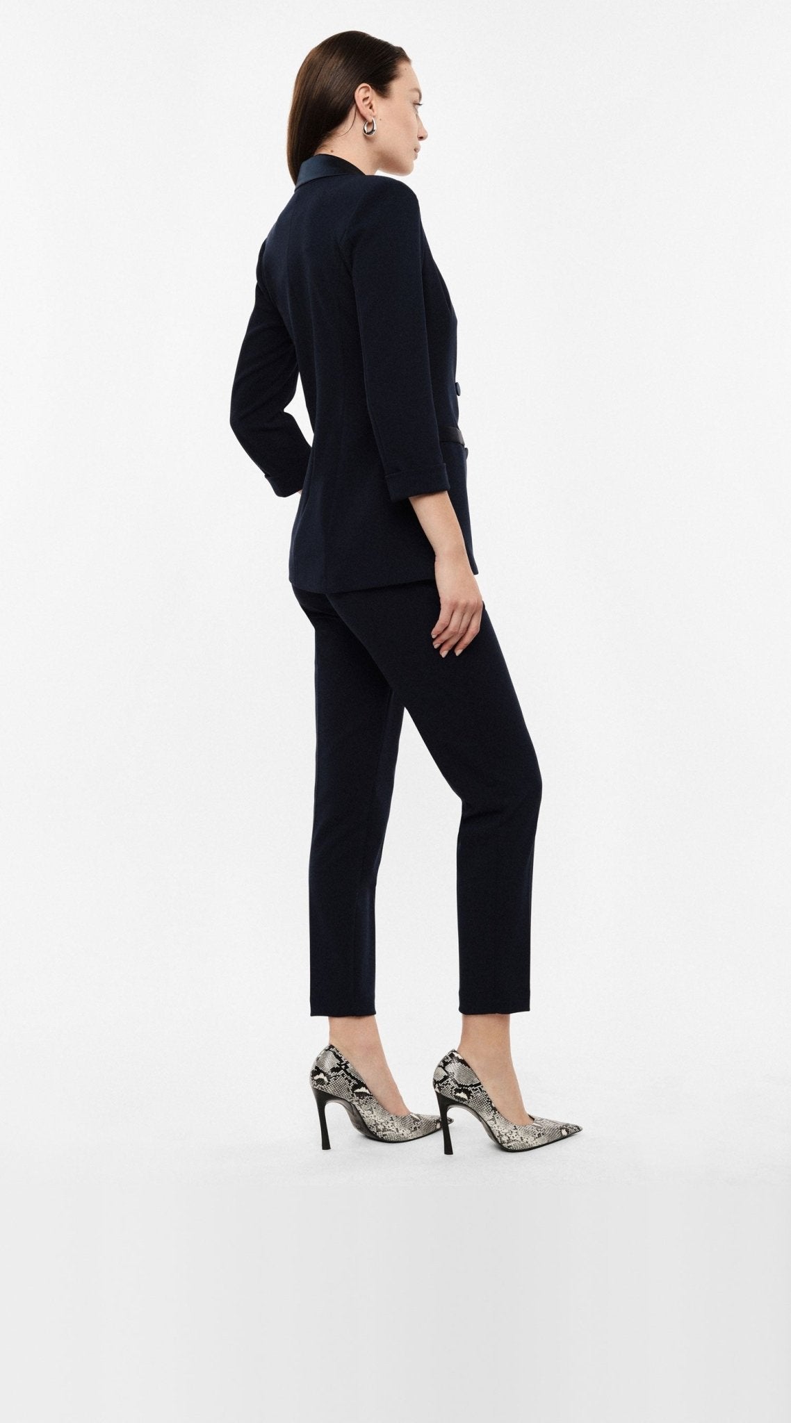 Imperial - Pantaloni sartoriali linea affusolata con dettagli - Donna - World Fashion
