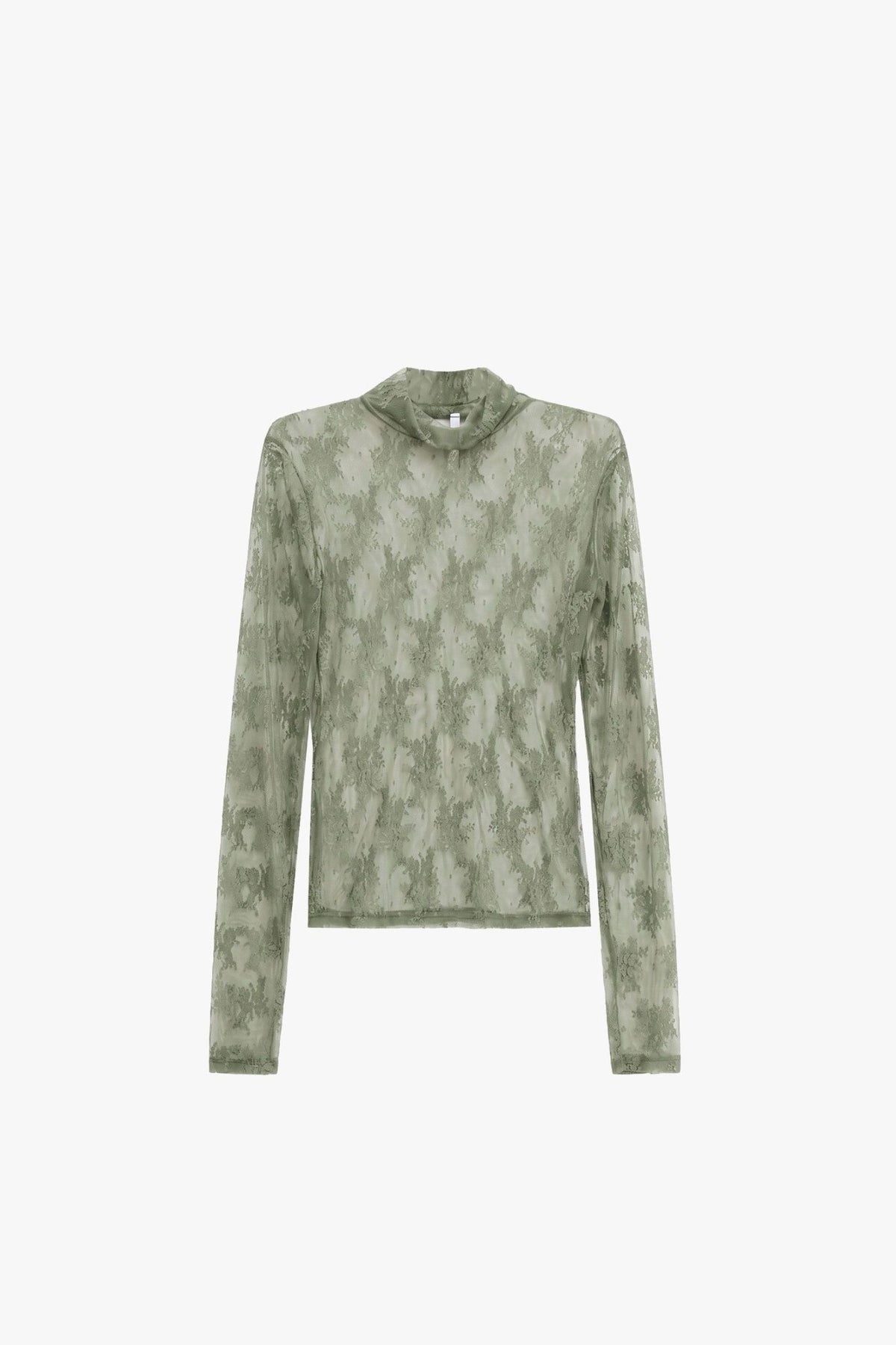Imperial - T-shirt a maniche lunghe trasparente con stampa floreale - Donna - World Fashion