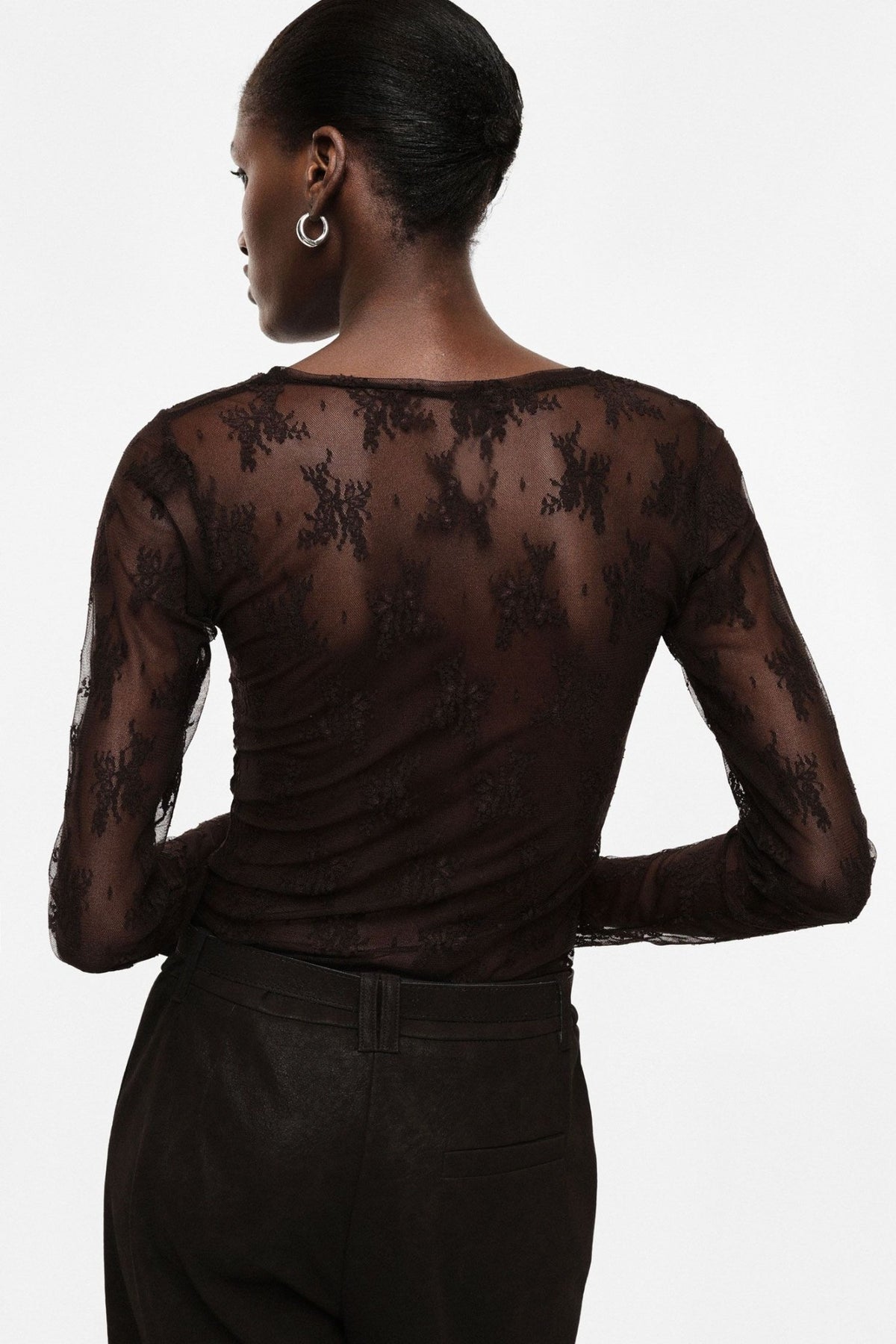 Imperial - Top in pizzo - Donna - World Fashion