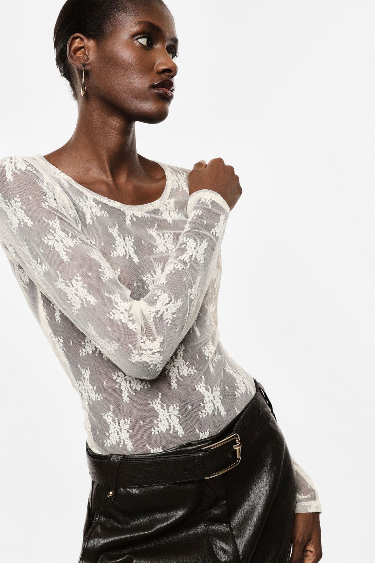 Imperial - Top in pizzo - Donna - World Fashion