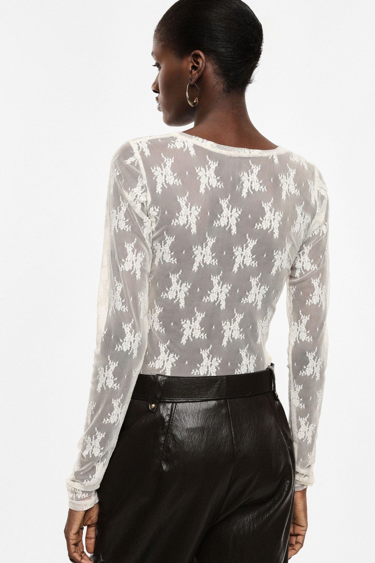 Imperial - Top in pizzo - Donna - World Fashion