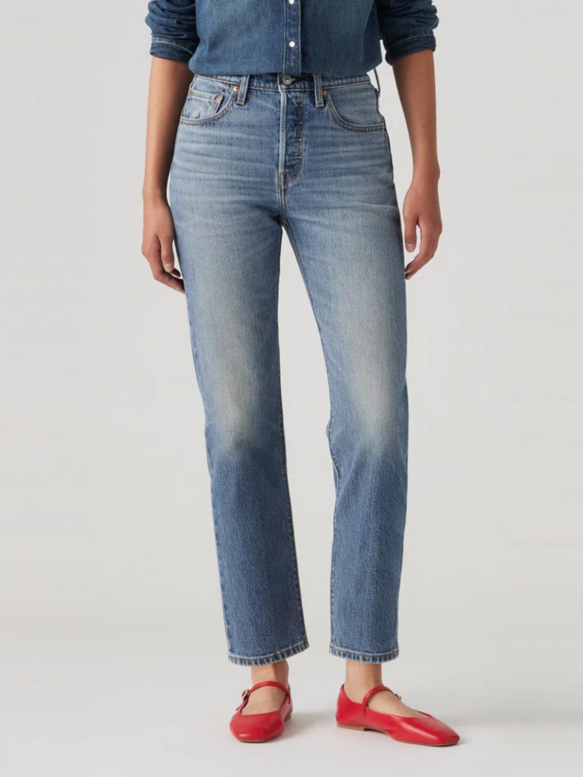 Jeans 50 crop scanned answers Donna - Levis - World Fashion