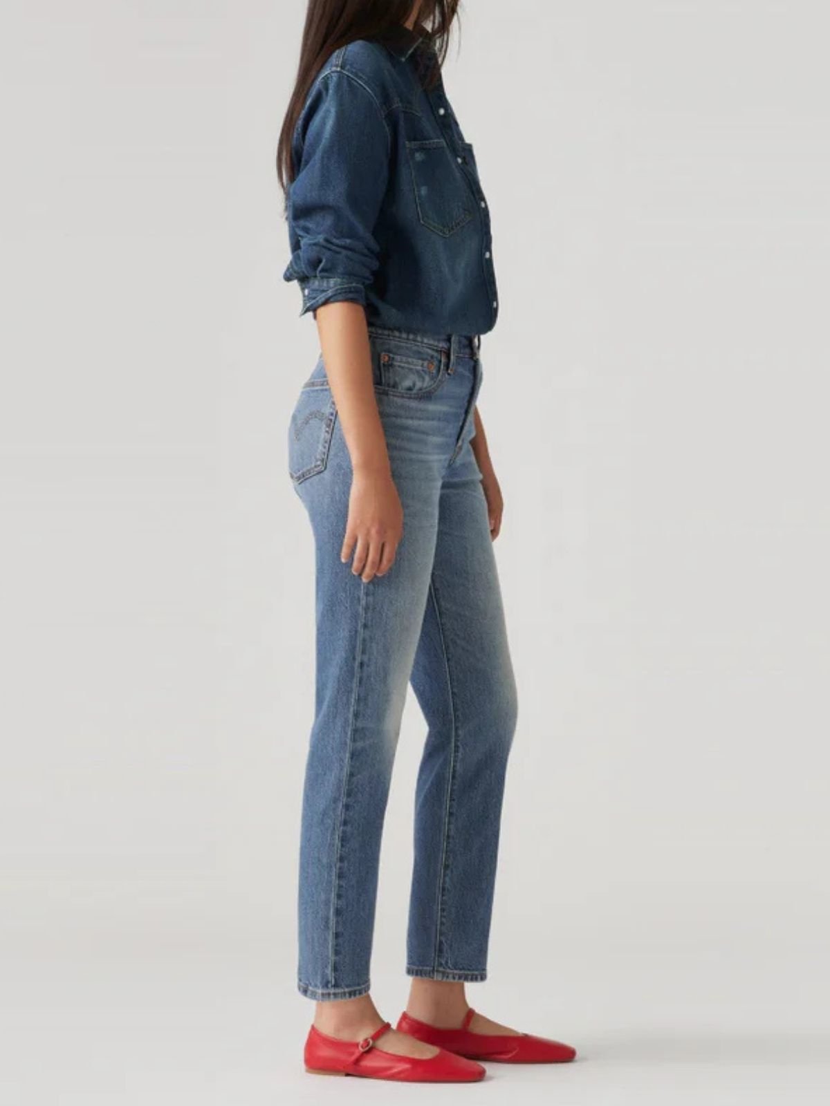 Jeans 50 crop scanned answers Donna - Levis - World Fashion