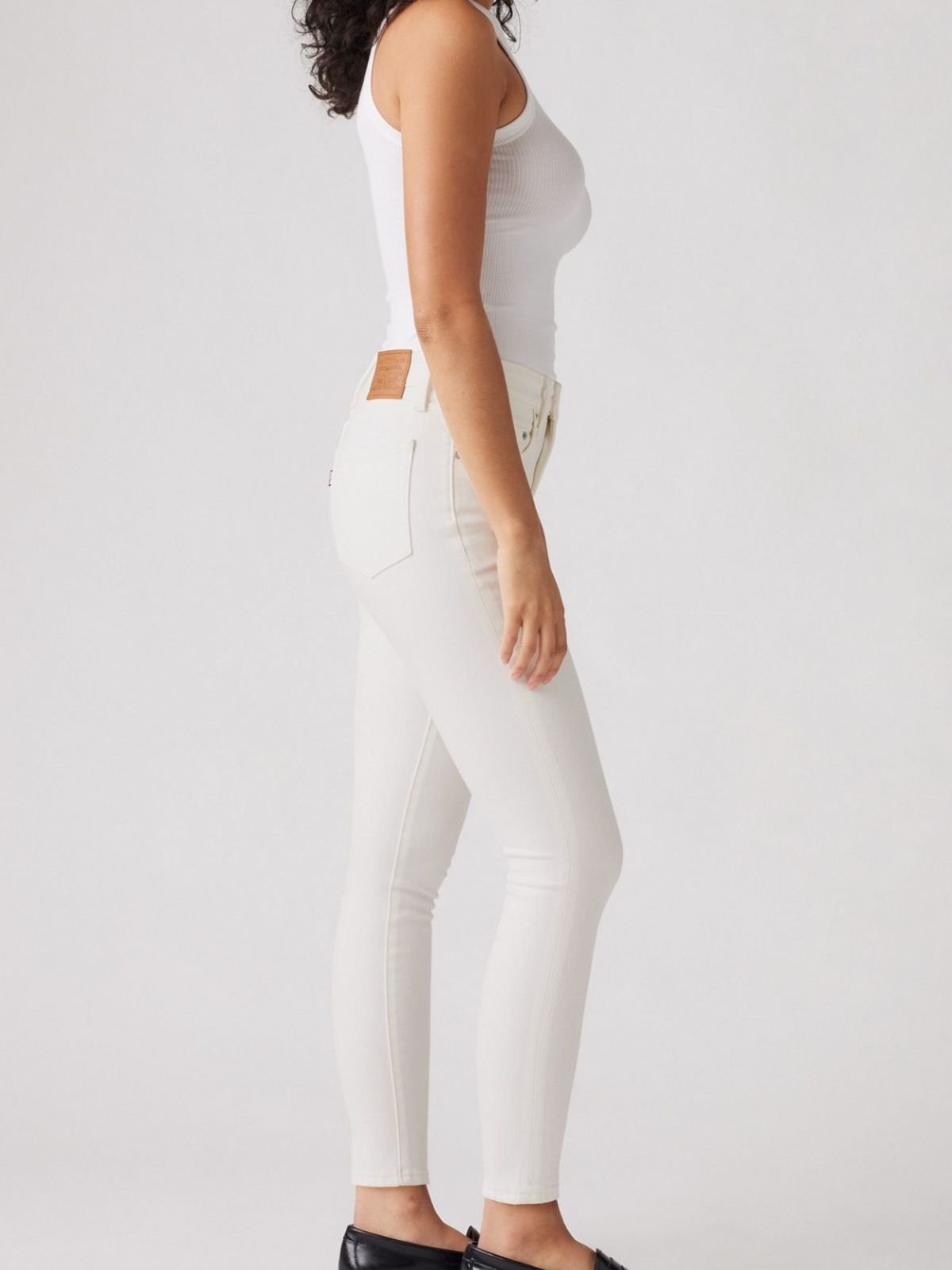 Jeans 721 High Rise Skinny Cloud Dancer Donna - Levis - World Fashion