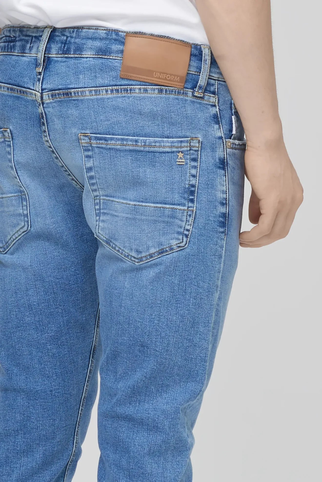 Jeans Barney Regular Slim Fit Uomo - Uniform - World Fashion