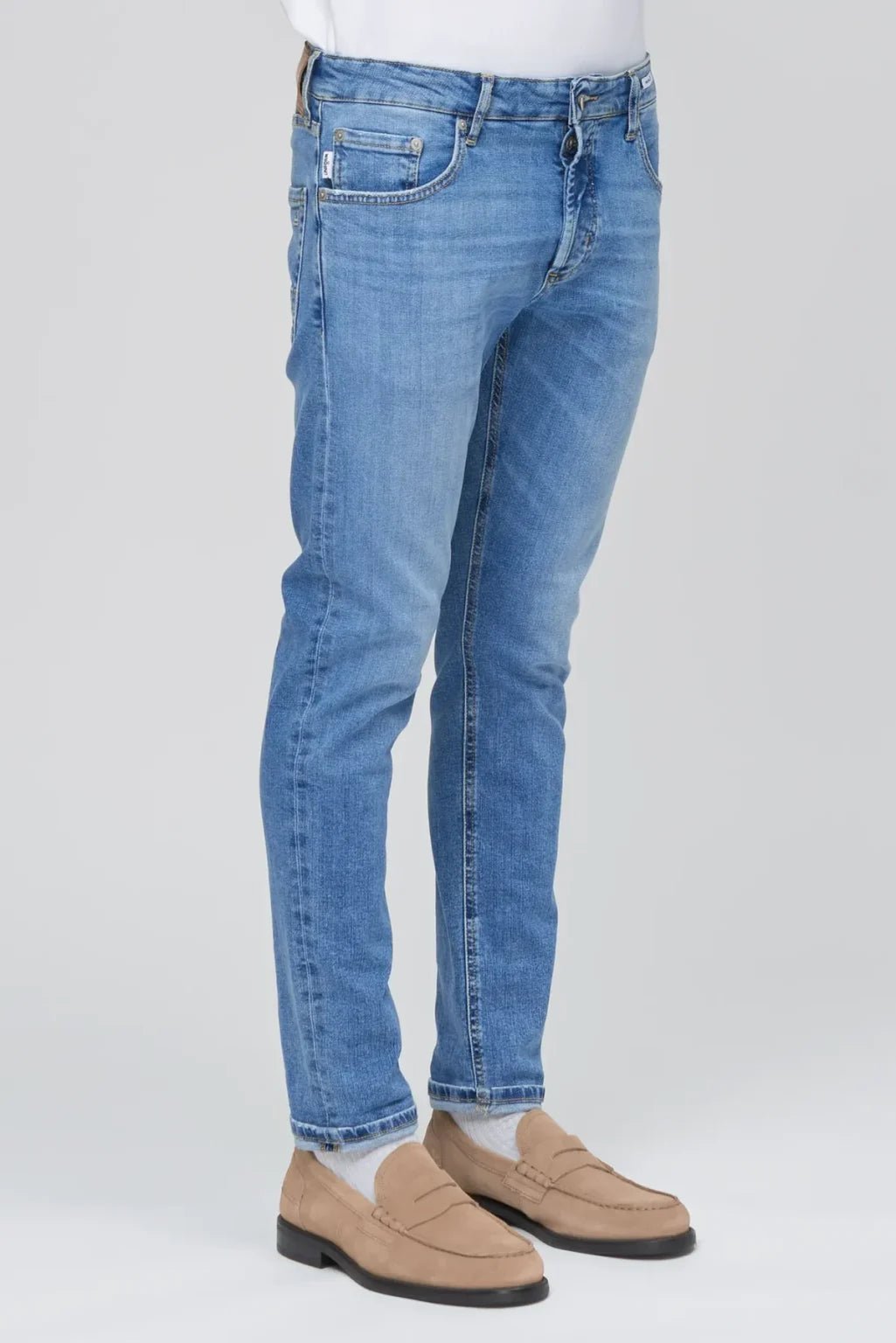 Jeans Barney Regular Slim Fit Uomo - Uniform - World Fashion