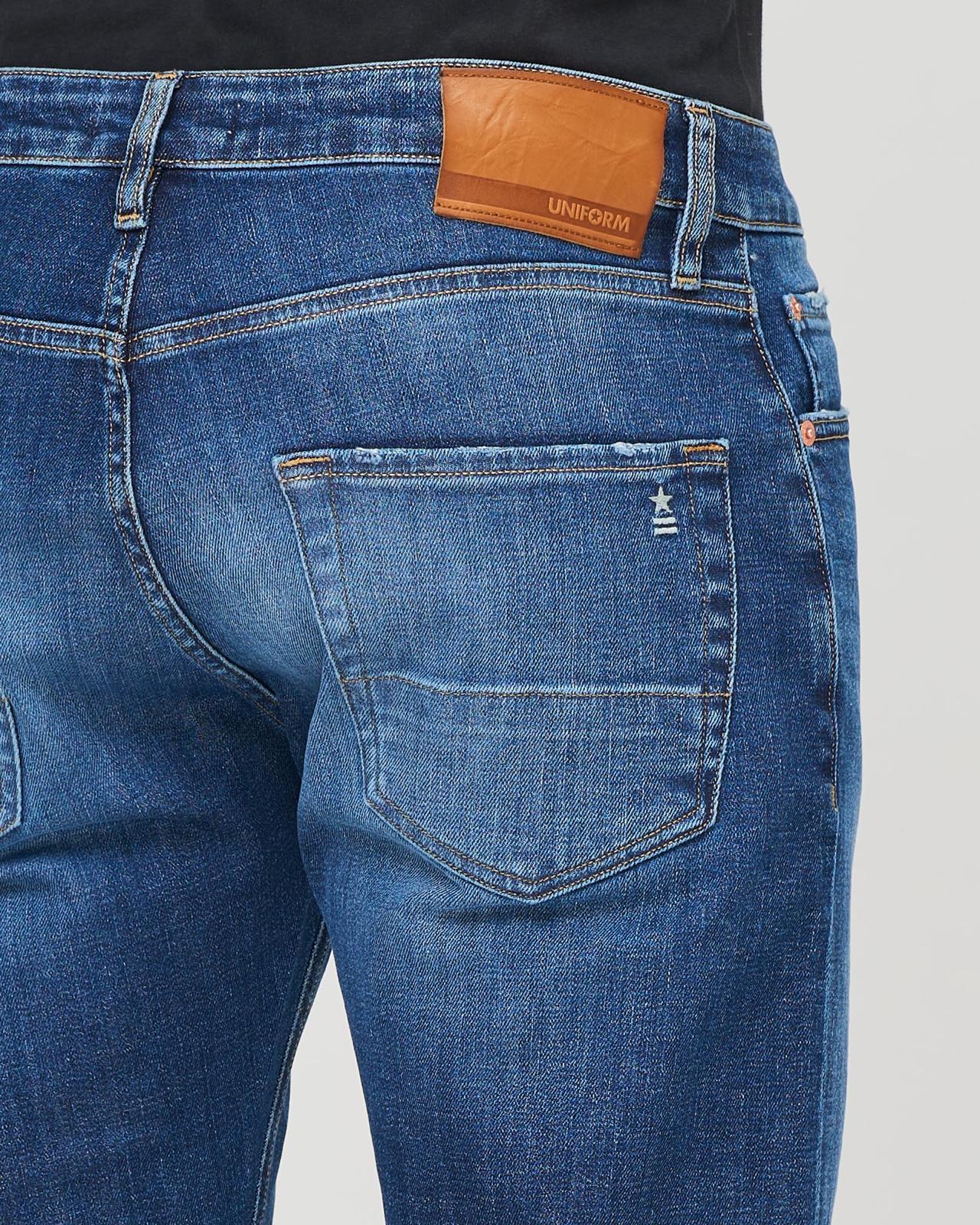 Jeans Barney Regular Slim - Jeans uomo - UNIFORM - 47UNM0109.703.B2 - World Fashion