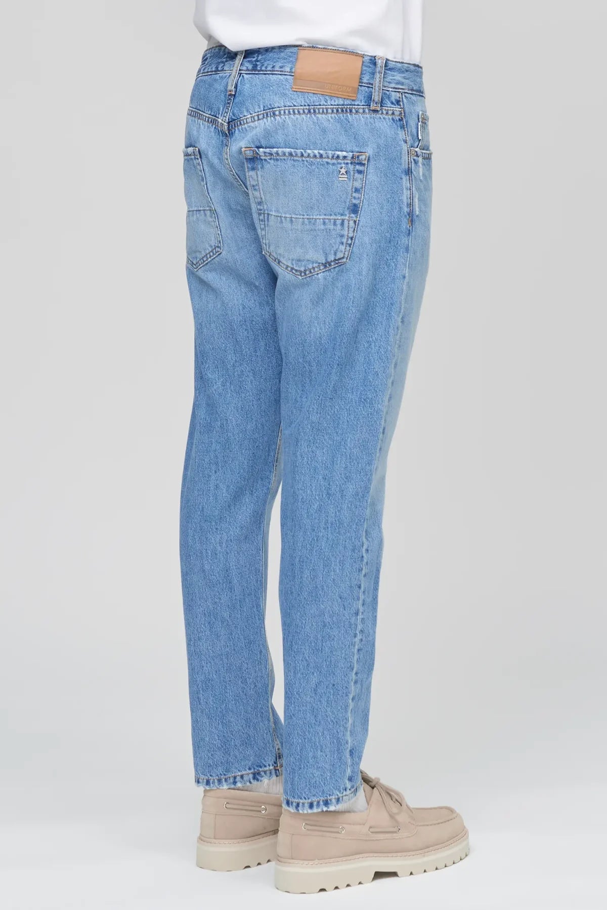 Jeans Danny Regular Cropped Uomo - Uniform - World Fashion