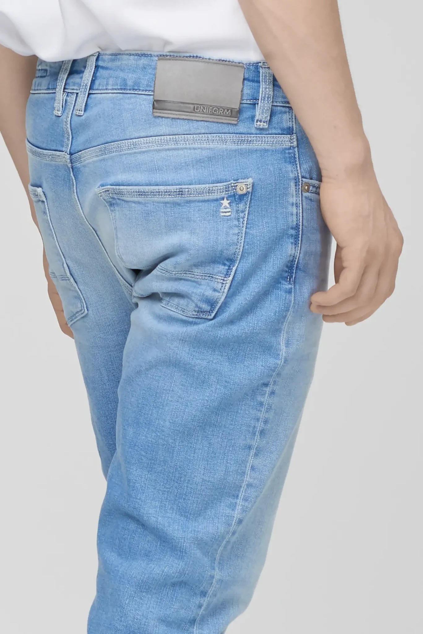Jeans Dean Normal Crotch Slim Uomo - Uniform - World Fashion