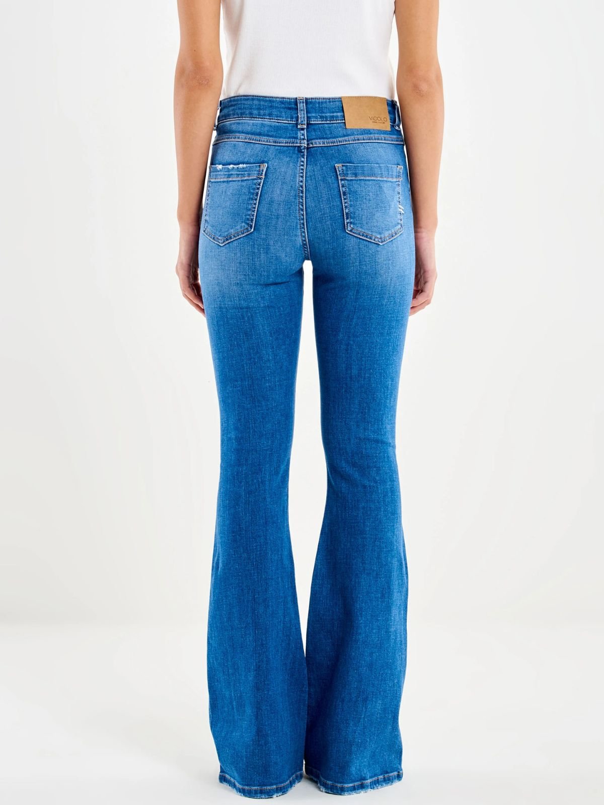 Jeans Gisele Flare Donna - Vicolo - World Fashion