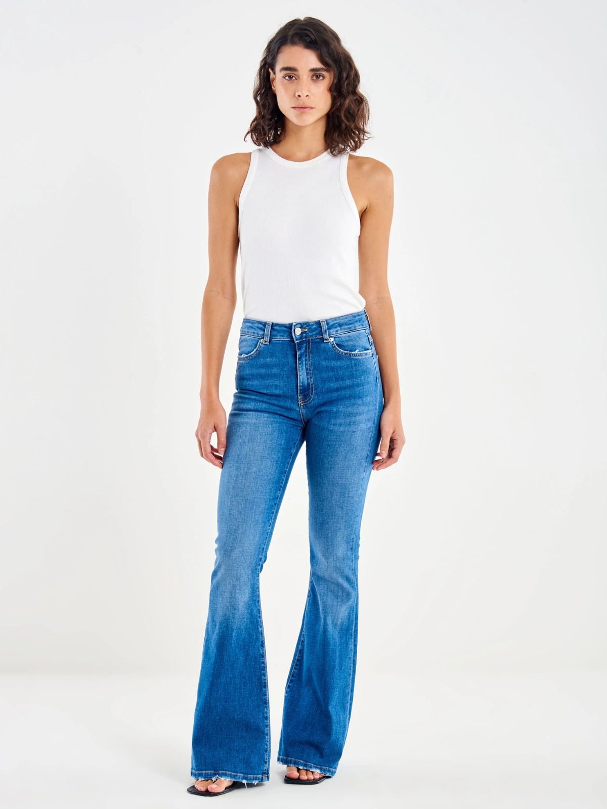 Jeans Gisele Flare Donna - Vicolo - World Fashion