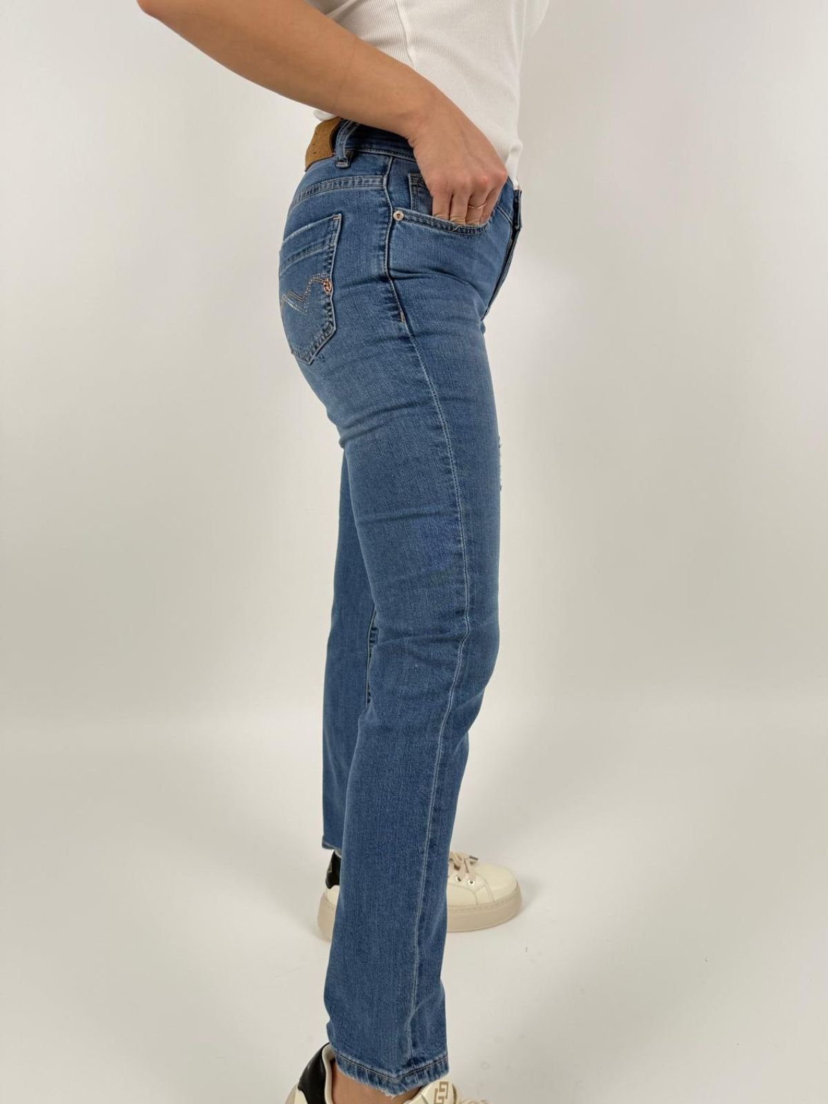 Jeans Julia Slim Donna - Gianni Lupo - World Fashion