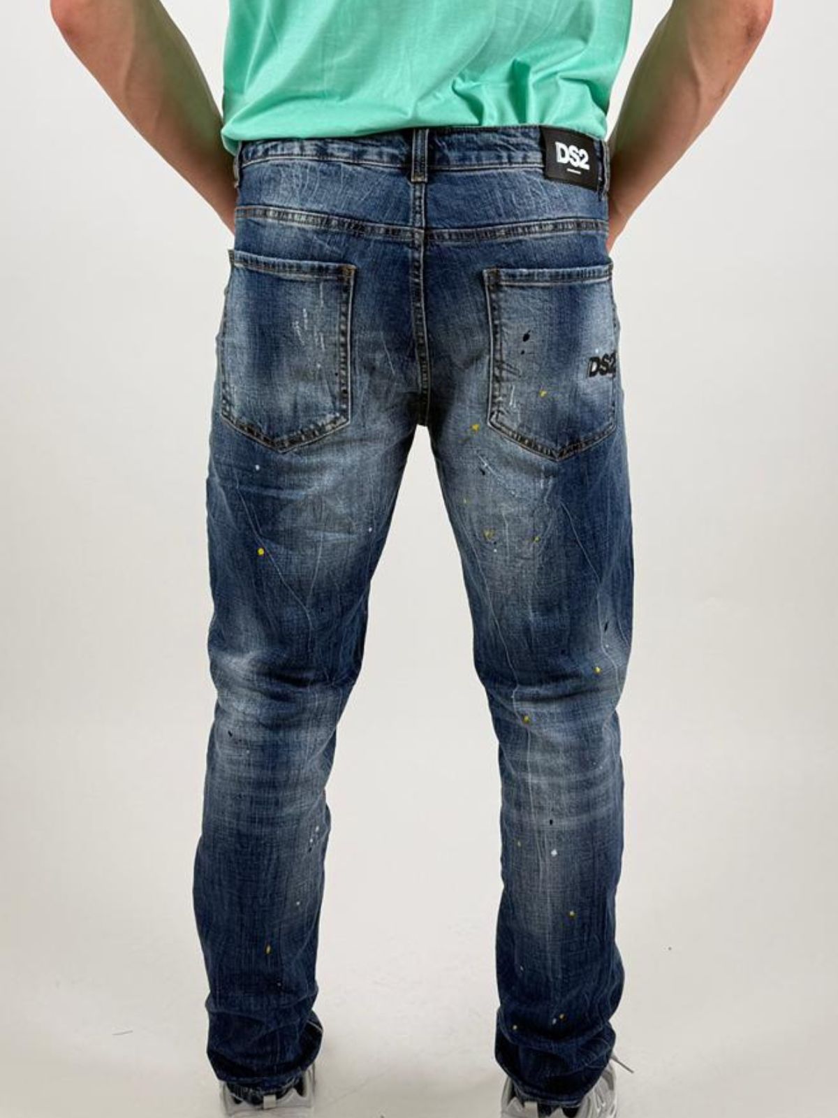 Jeans lavaggio used Uomo - Ds2 - World Fashion