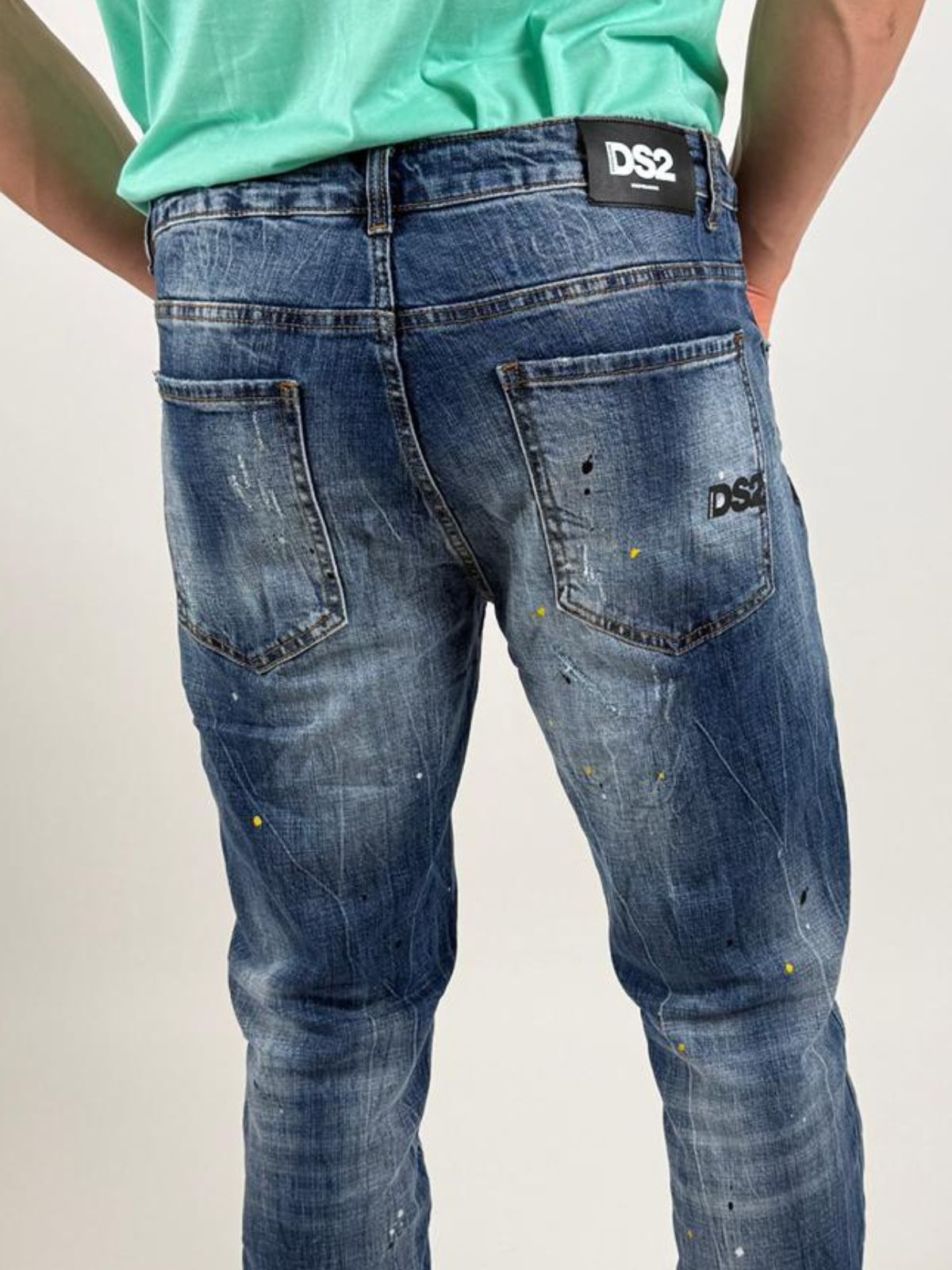 Jeans lavaggio used Uomo - Ds2 - World Fashion