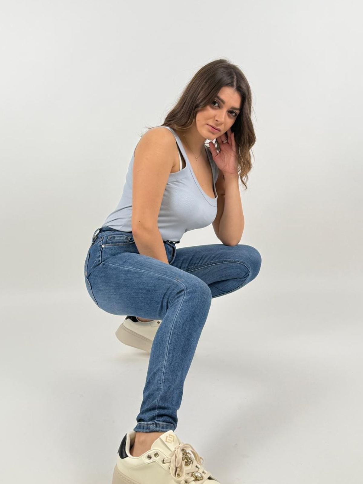 Jeans Skinny Clara Donna - Gianni Lupo - World Fashion