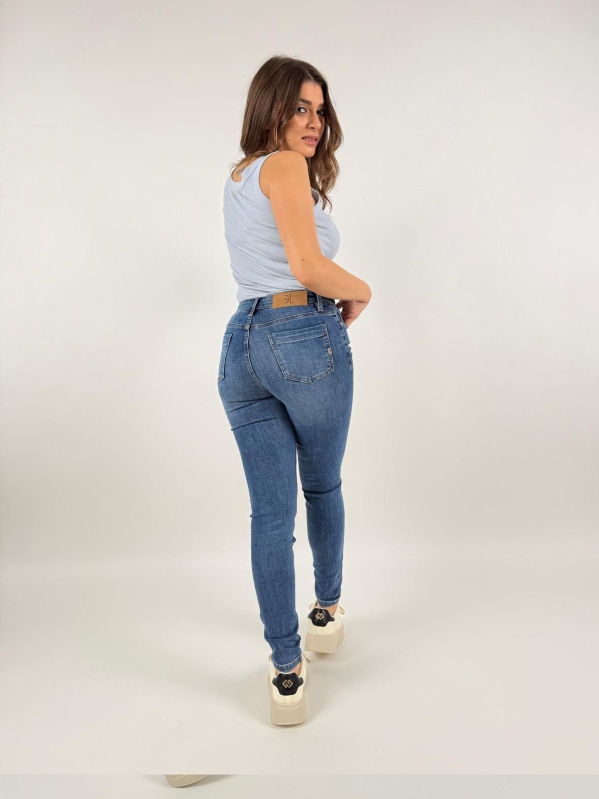 Jeans Skinny Clara Donna - Gianni Lupo - World Fashion