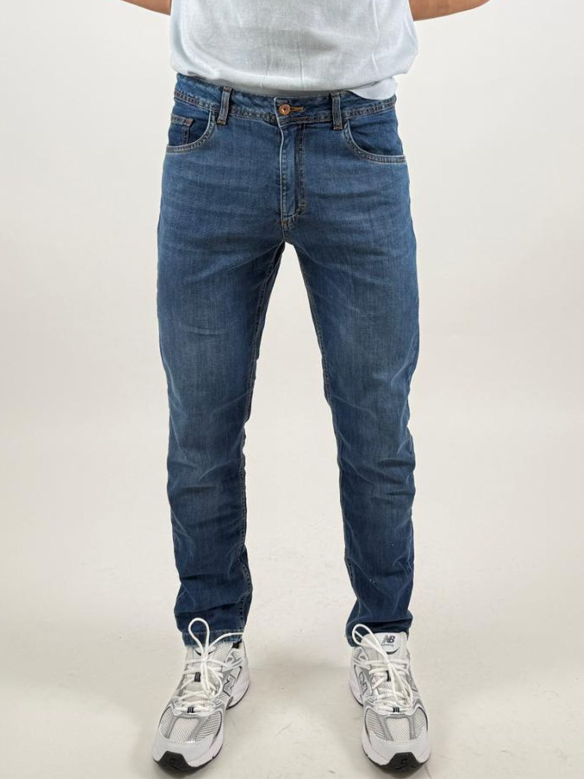 Jeans slim fit in denim stretch Uomo - Squad2 - World Fashion