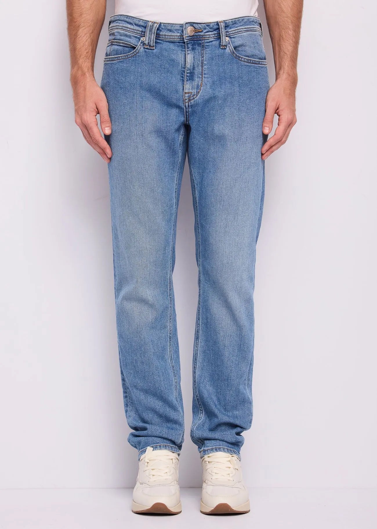 Jeans slim in cotone used Uomo - Gaudì Jeans - World Fashion