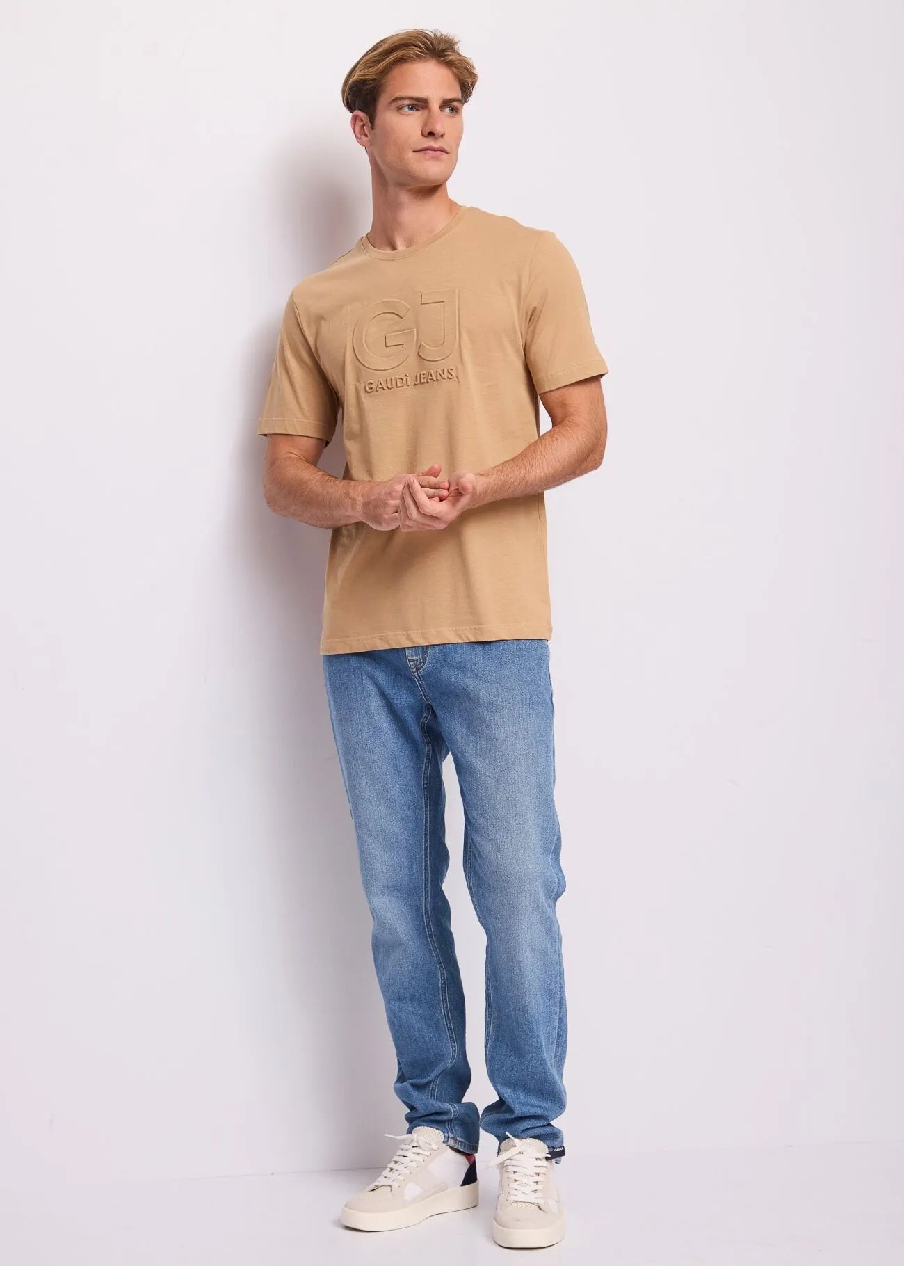 Jeans slim in cotone used Uomo - Gaudì Jeans - World Fashion
