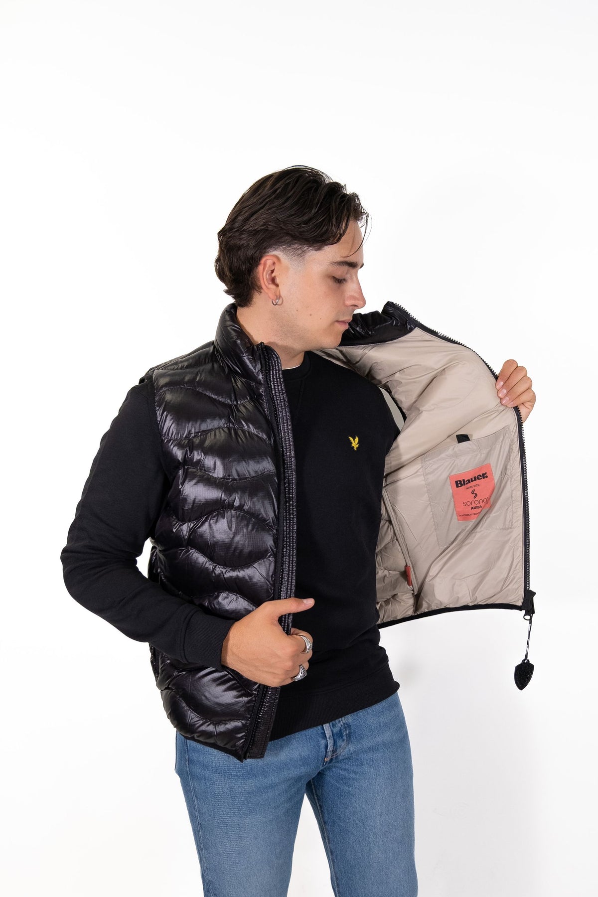 Blauer - Smanicato imbottitura ovatta Danny - Uomo