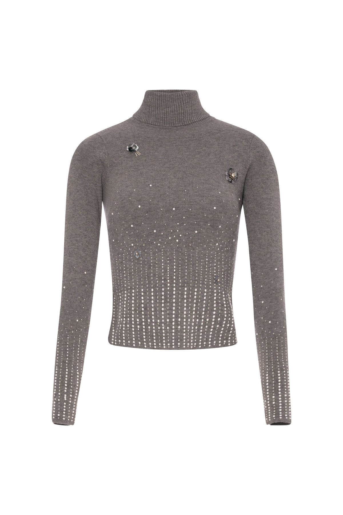 Fracomina - Maglia slim a collo alto - Donna