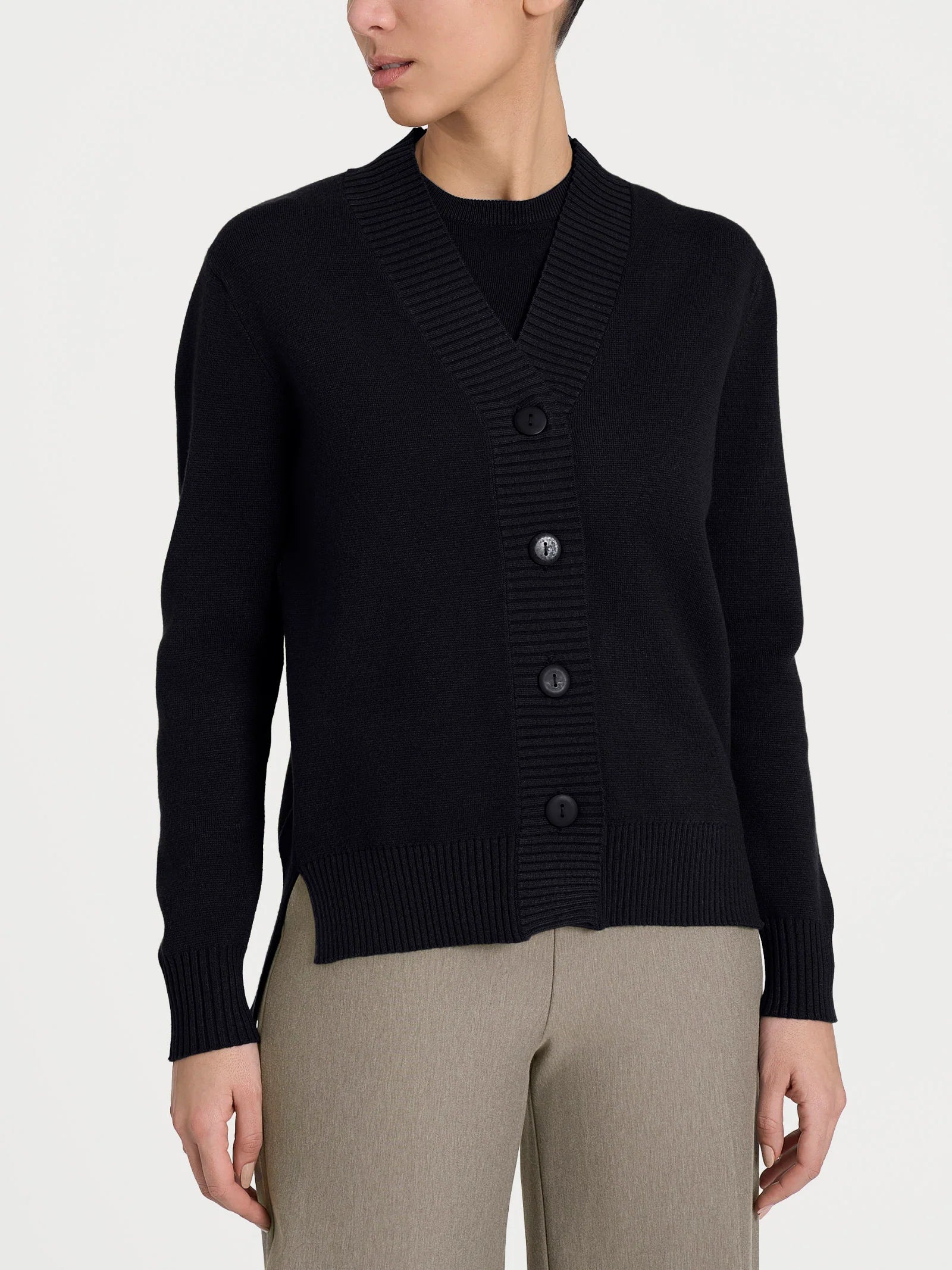 Ragno - Cardigan aperto in Super Soft - Donna