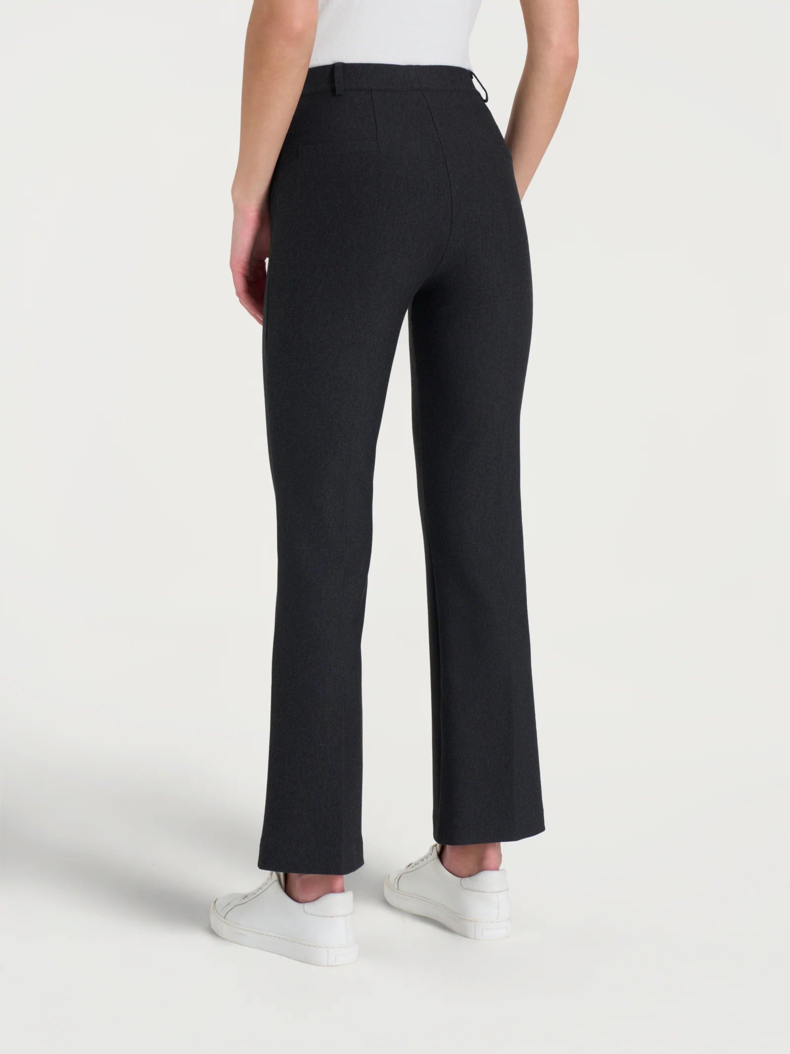 Ragno - Pantalone flare alla caviglia in Compact - Donna