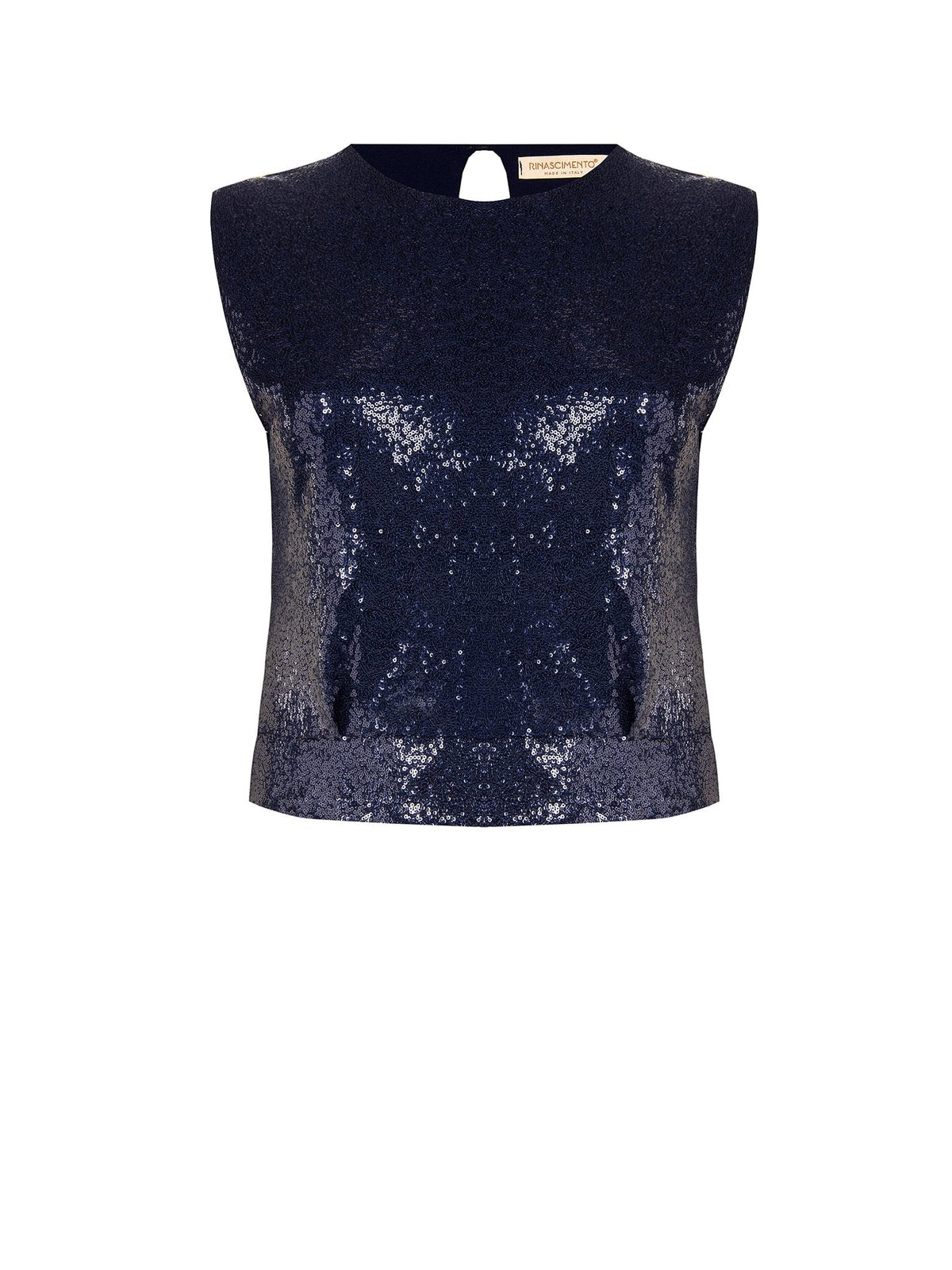 Rinascimento Curvy - Canotta paillettes - Donna