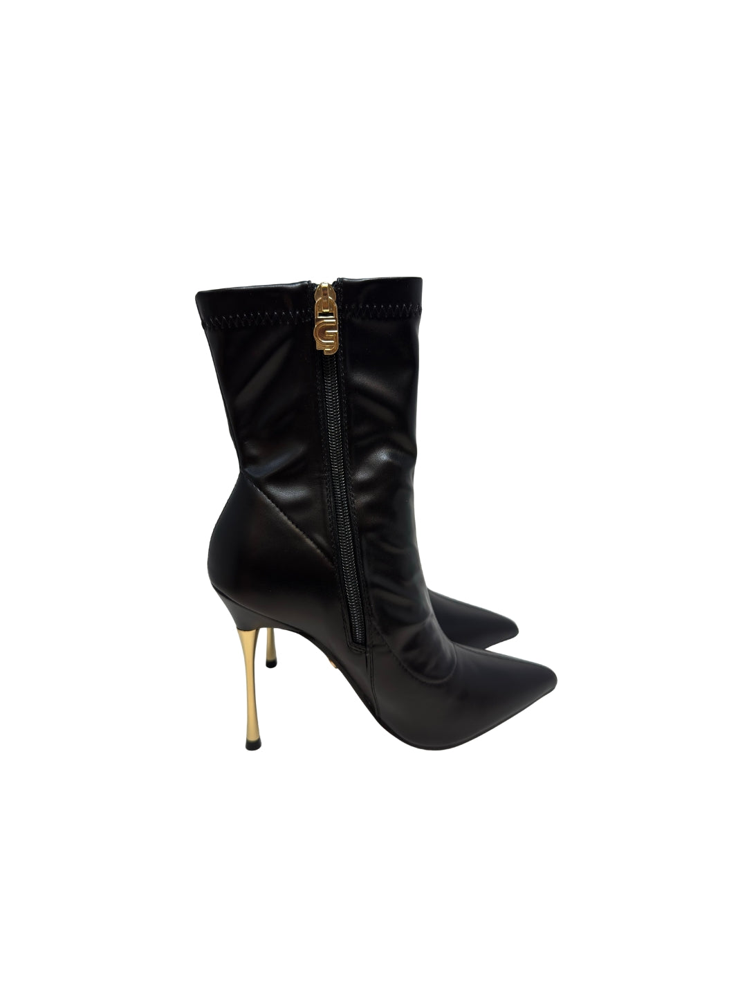 Gold&Gold - Stivaletto stretch in ecopelle - Donna