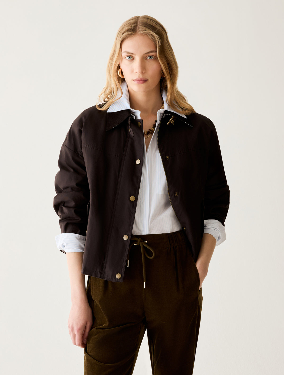 PennyBlack - Giacca Giubbino in cotone cerato - Donna