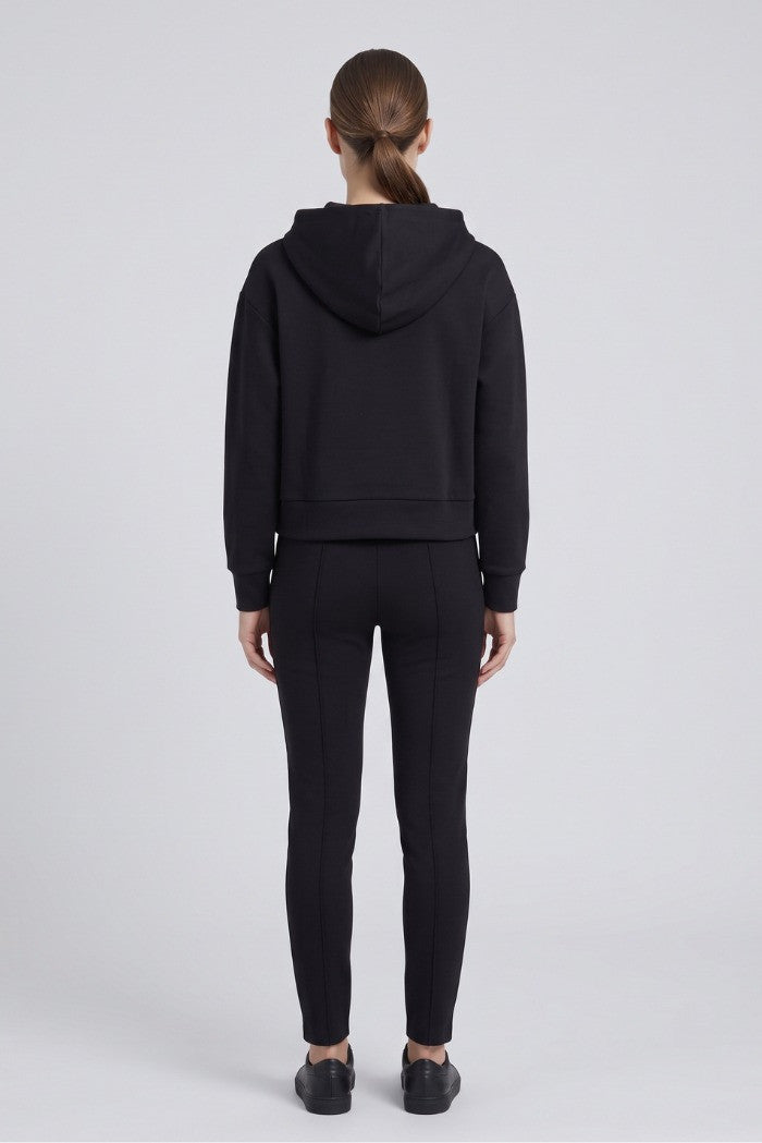 Markup - Felpa cropped Con Cappuccio - Donna