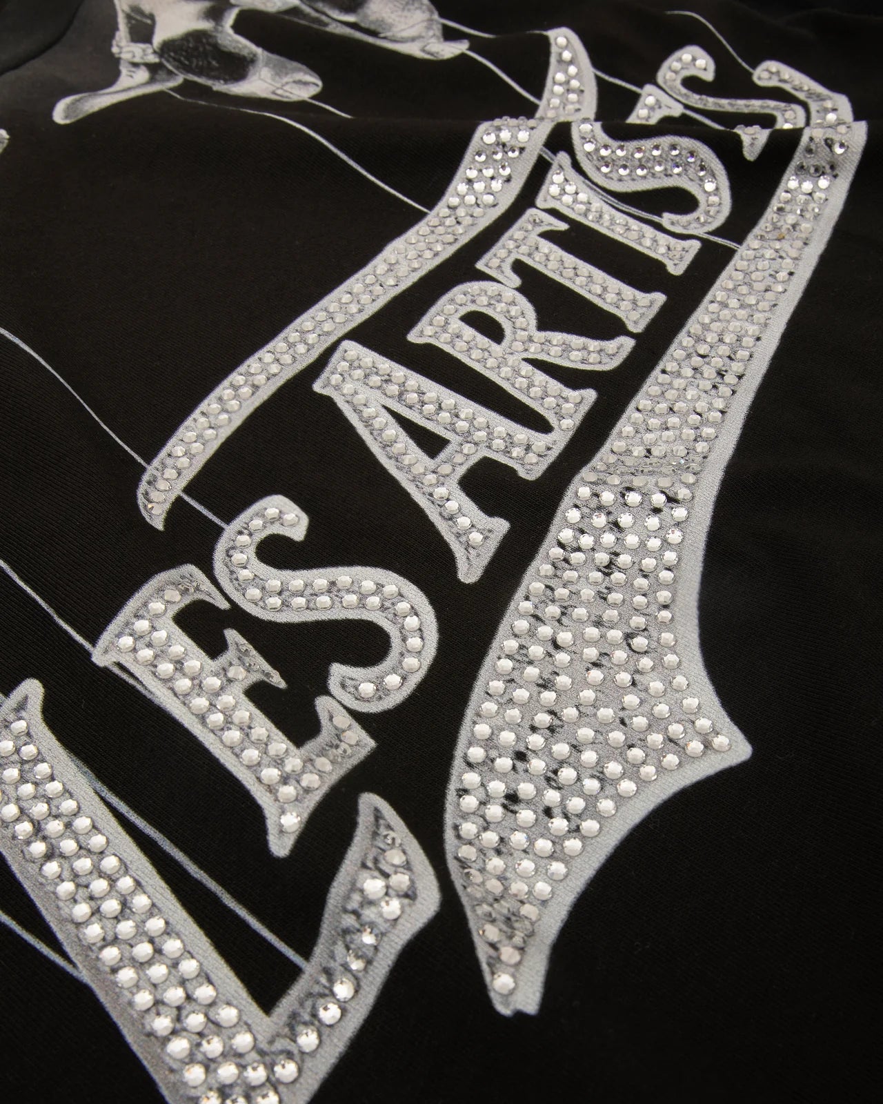 Les (Art)ist - T-Shirt M/M Boxy Fit 100% Cotone Hands Black - Unisex adulto - World Fashion