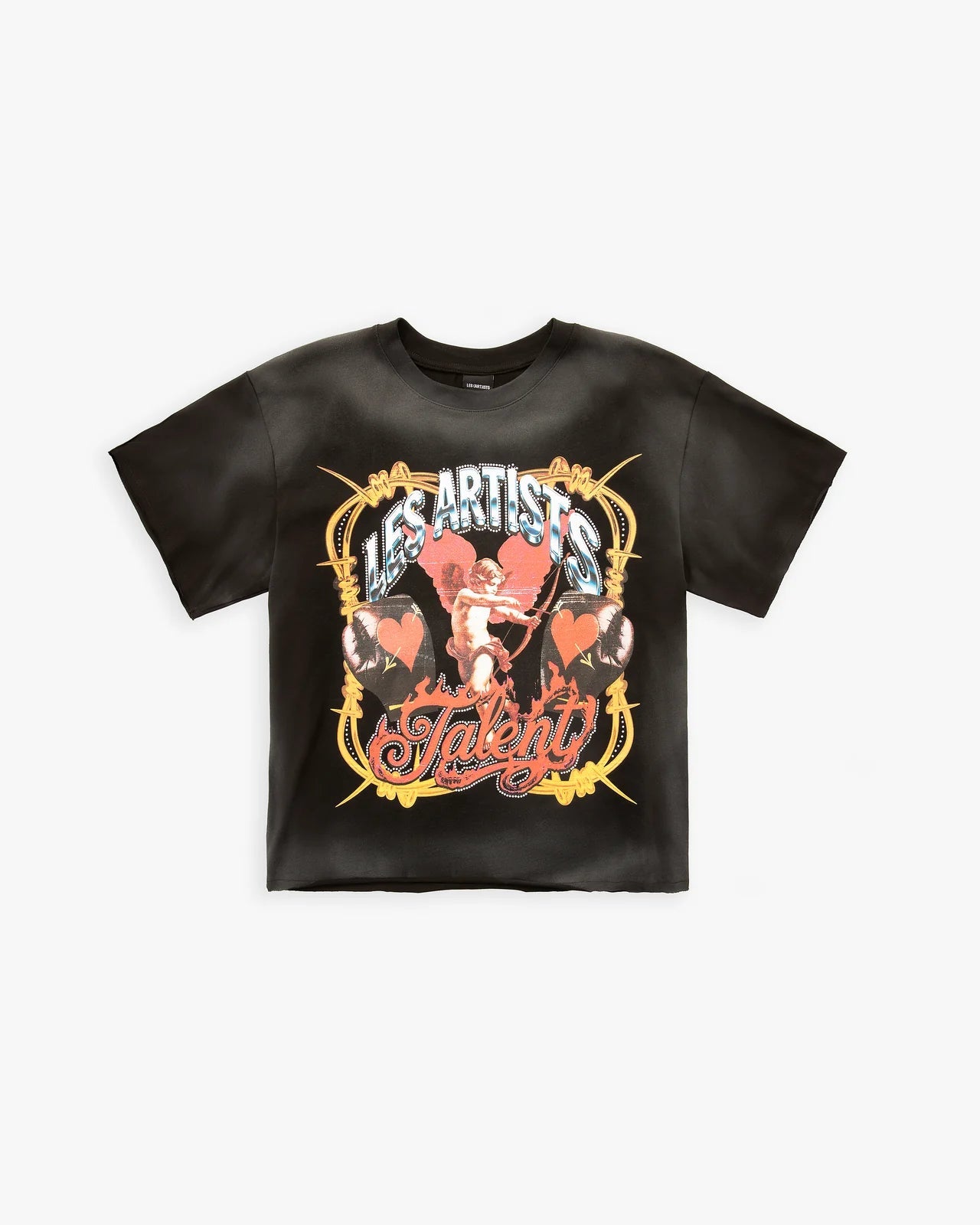Les (Art)ist - T-Shirt M/M Boxy Fit 100% Cotone Talent Black - Unisex adulto - World Fashion
