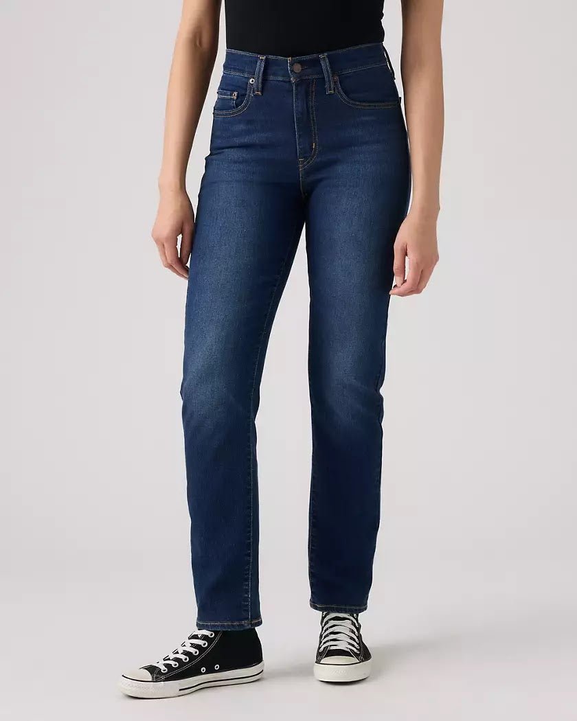 Levi's - 724 High Rise Straight Chelsea Carbon Glow 2024 - Donna - World Fashion
