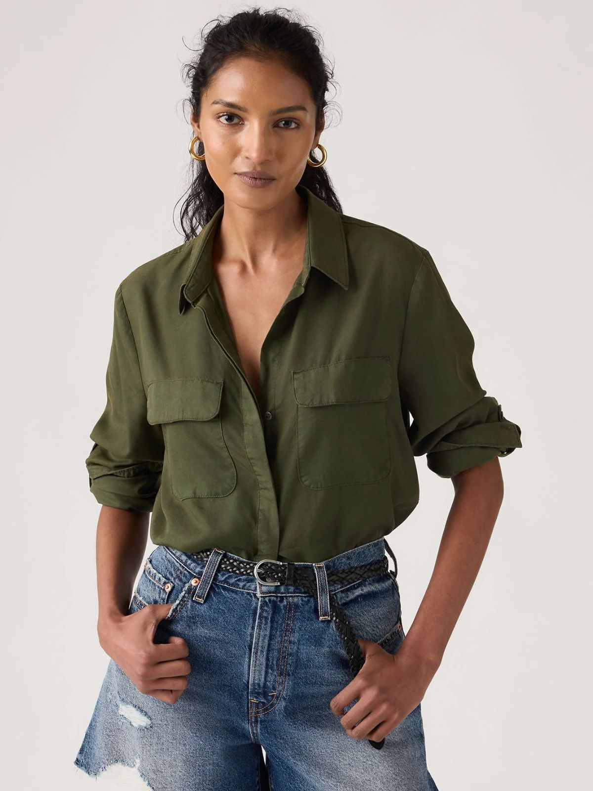 Levis - Camicia Con Tasconi - Donna - World Fashion