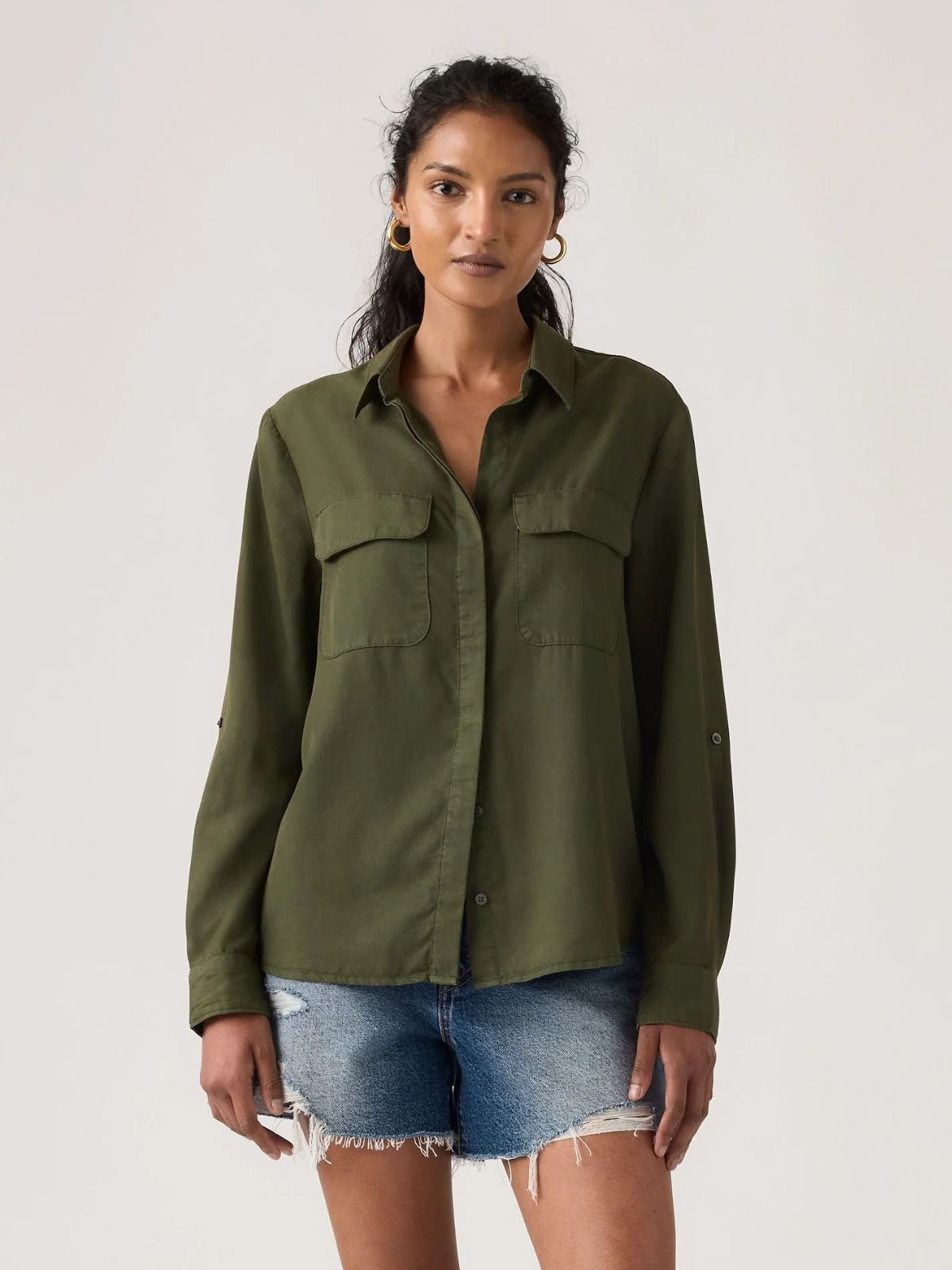 Levis - Camicia Con Tasconi - Donna - World Fashion