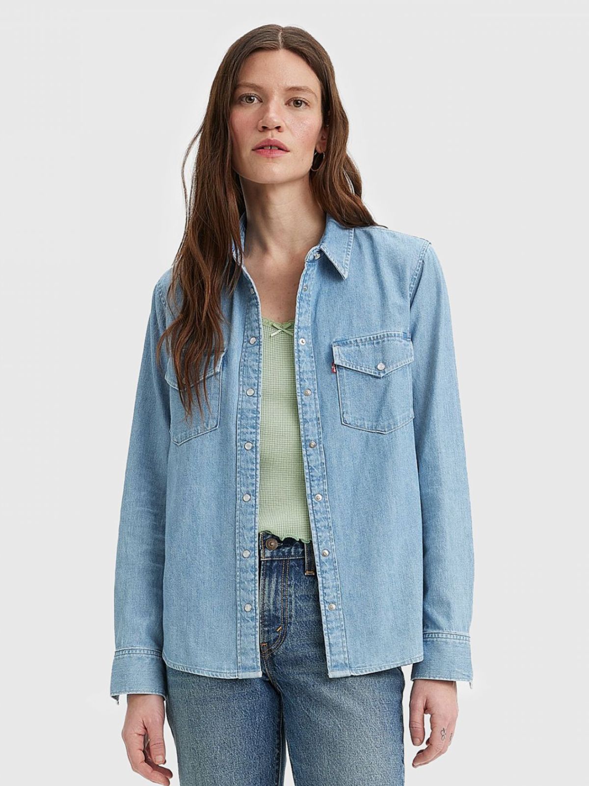 Levis - Camicia Denim - Donna - World Fashion
