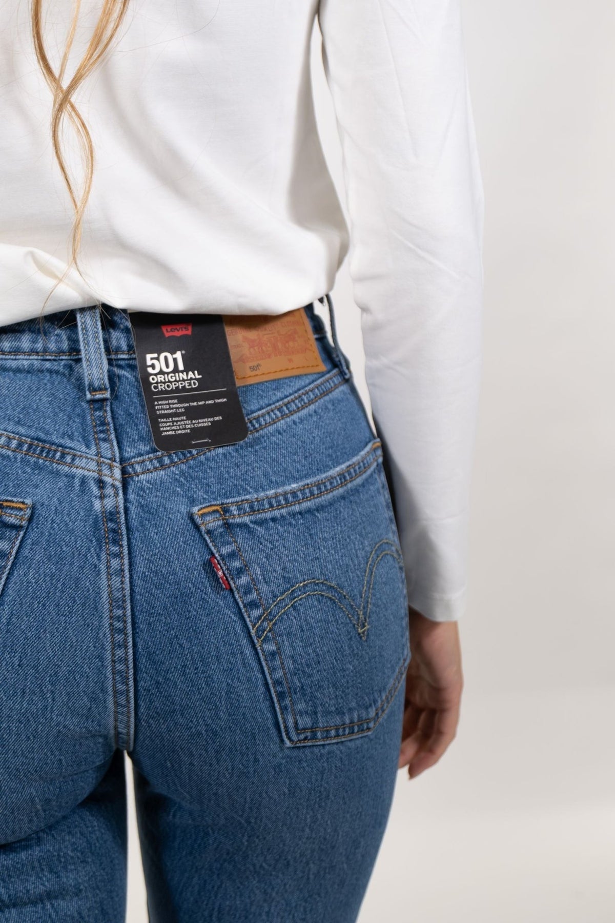 Levis - Jeans 501 Crop - Donna - World Fashion