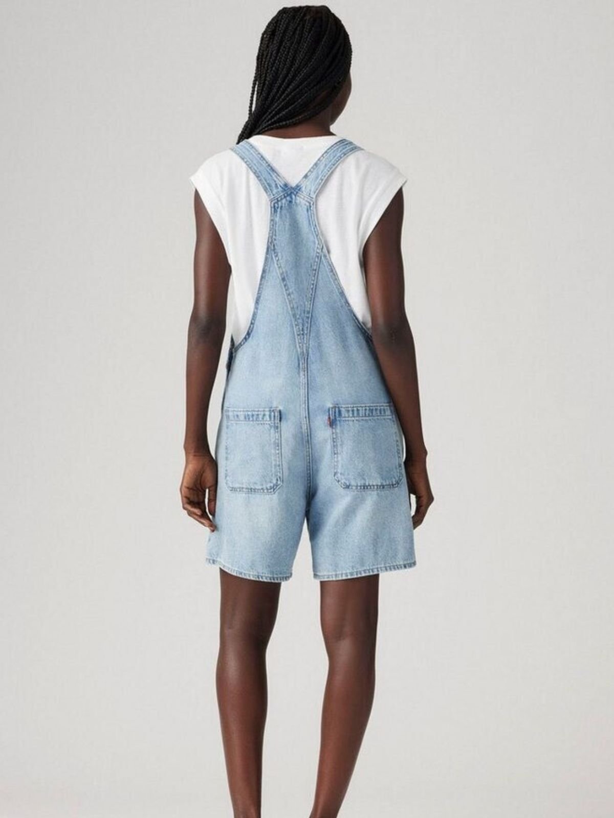Levis - Salopette a short - Donna - World Fashion