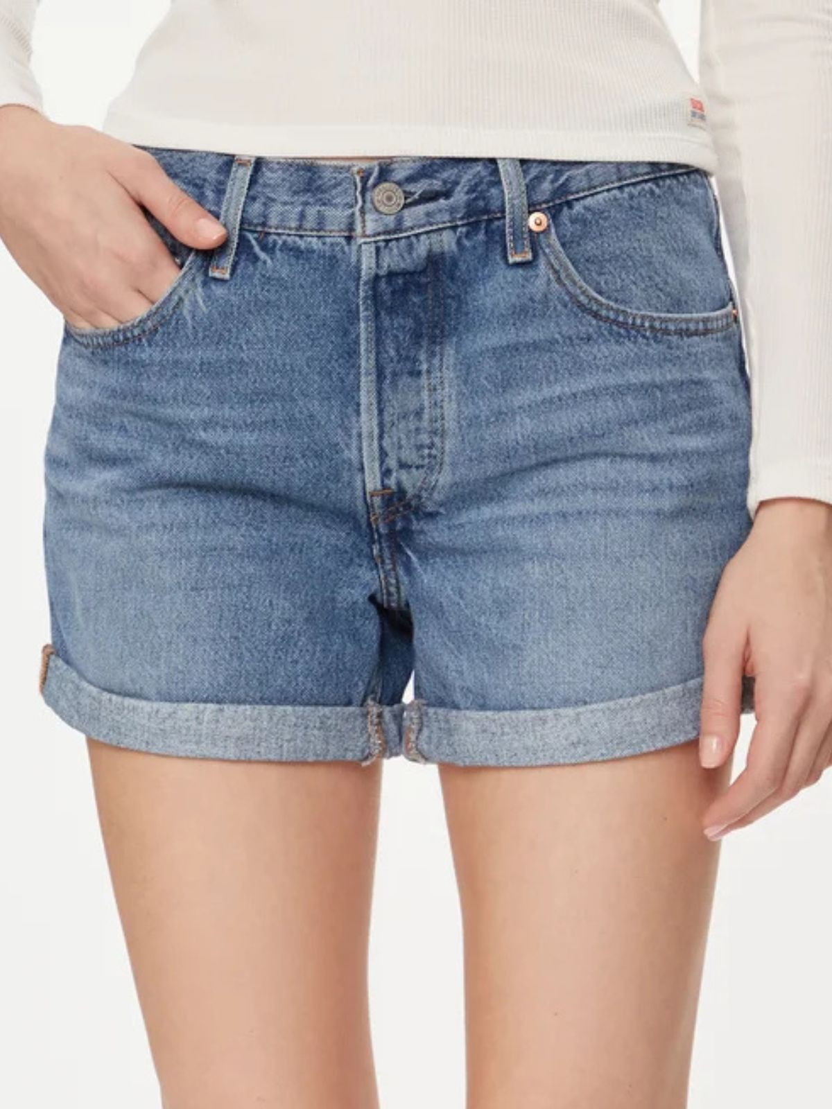 Levis - Short 501. - Donna - World Fashion