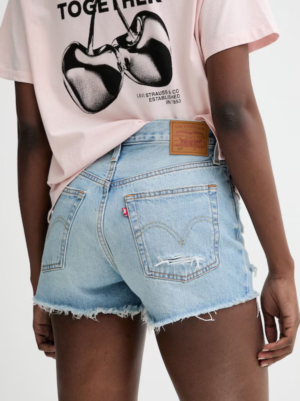 Levis - Short in jeans 501 - Donna - World Fashion