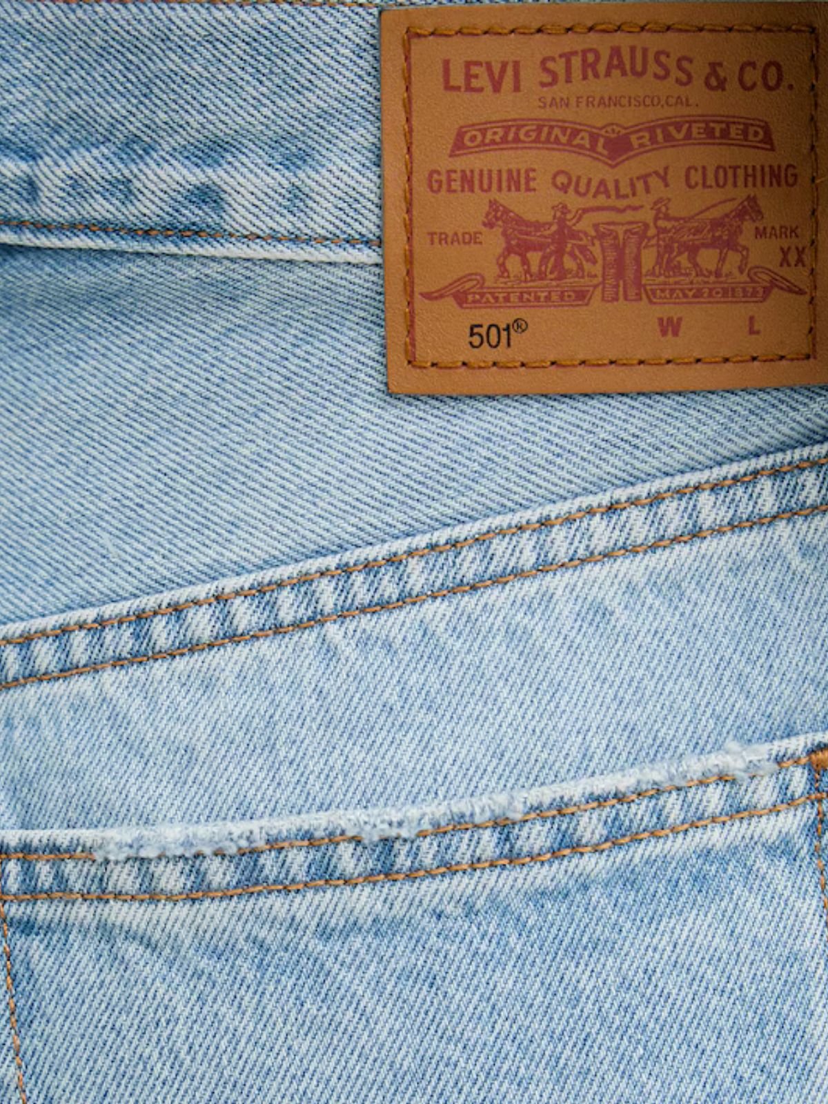 Levis - Short in jeans 501 - Donna - World Fashion