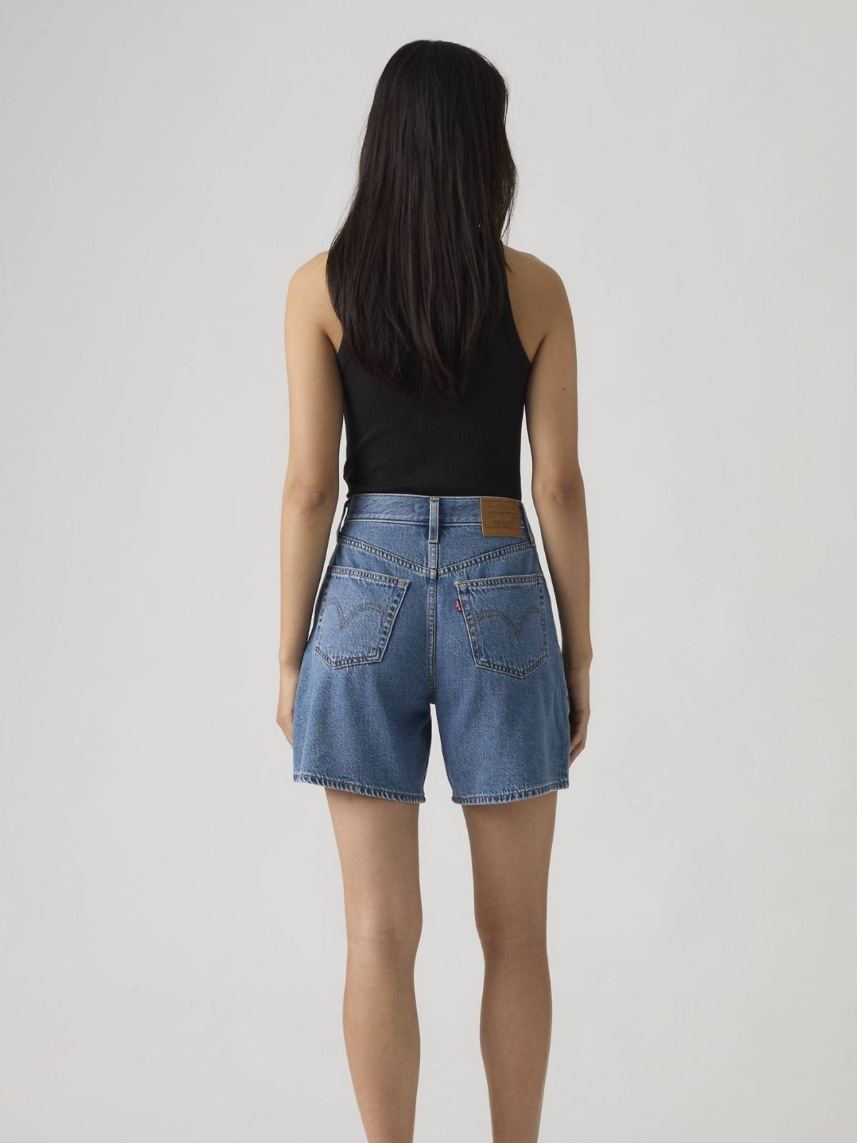 Levis - Short larghi a vita alta, leggeri - Donna - World Fashion