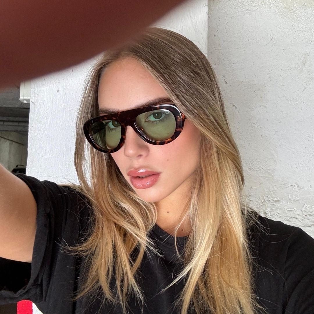 Lima Tartarugato Verde - OCCHIALI - OS SUNGLASSES - World Fashion