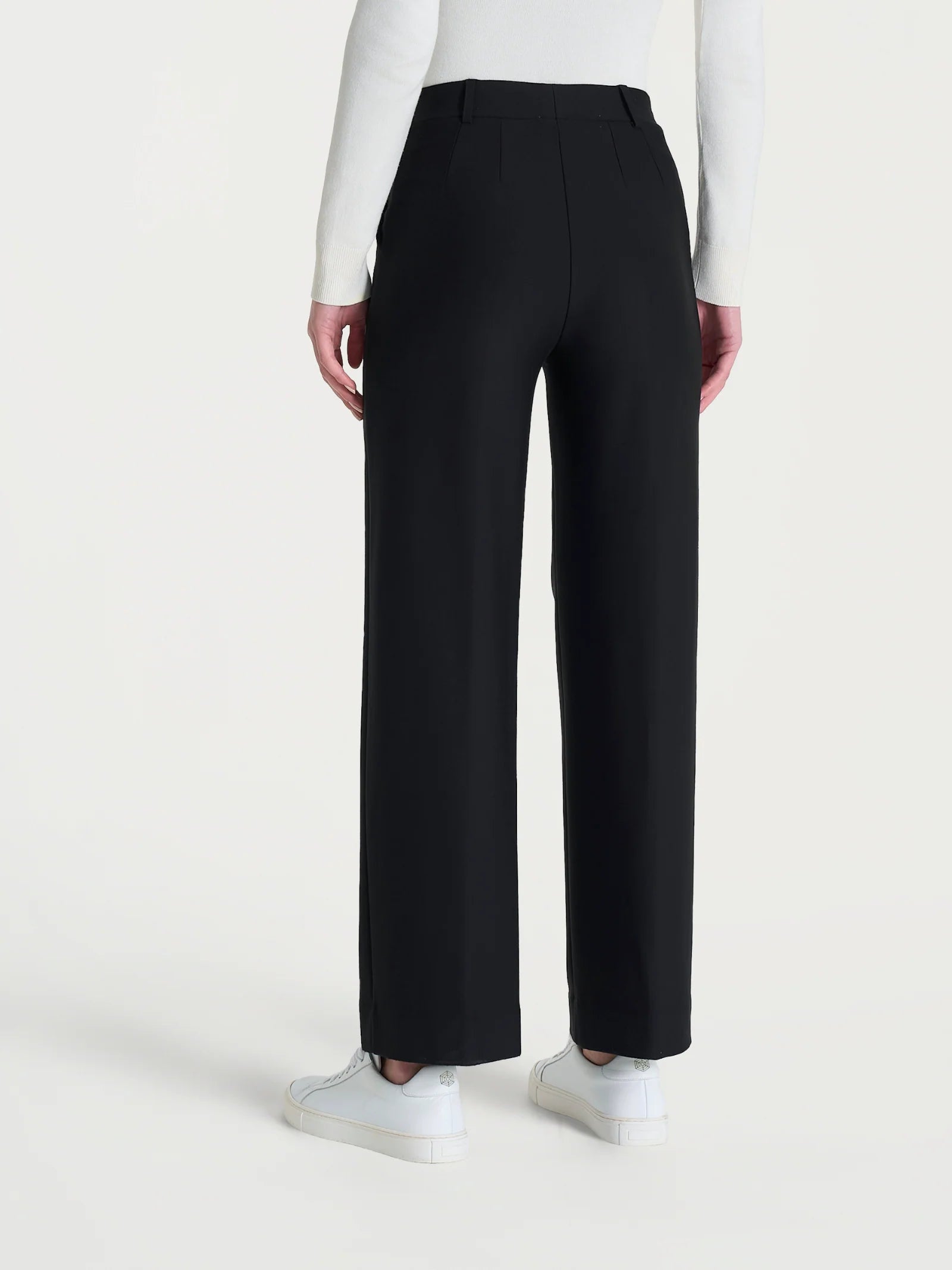 Ragno - Pantalone ampio alla caviglia in Compact - Donna