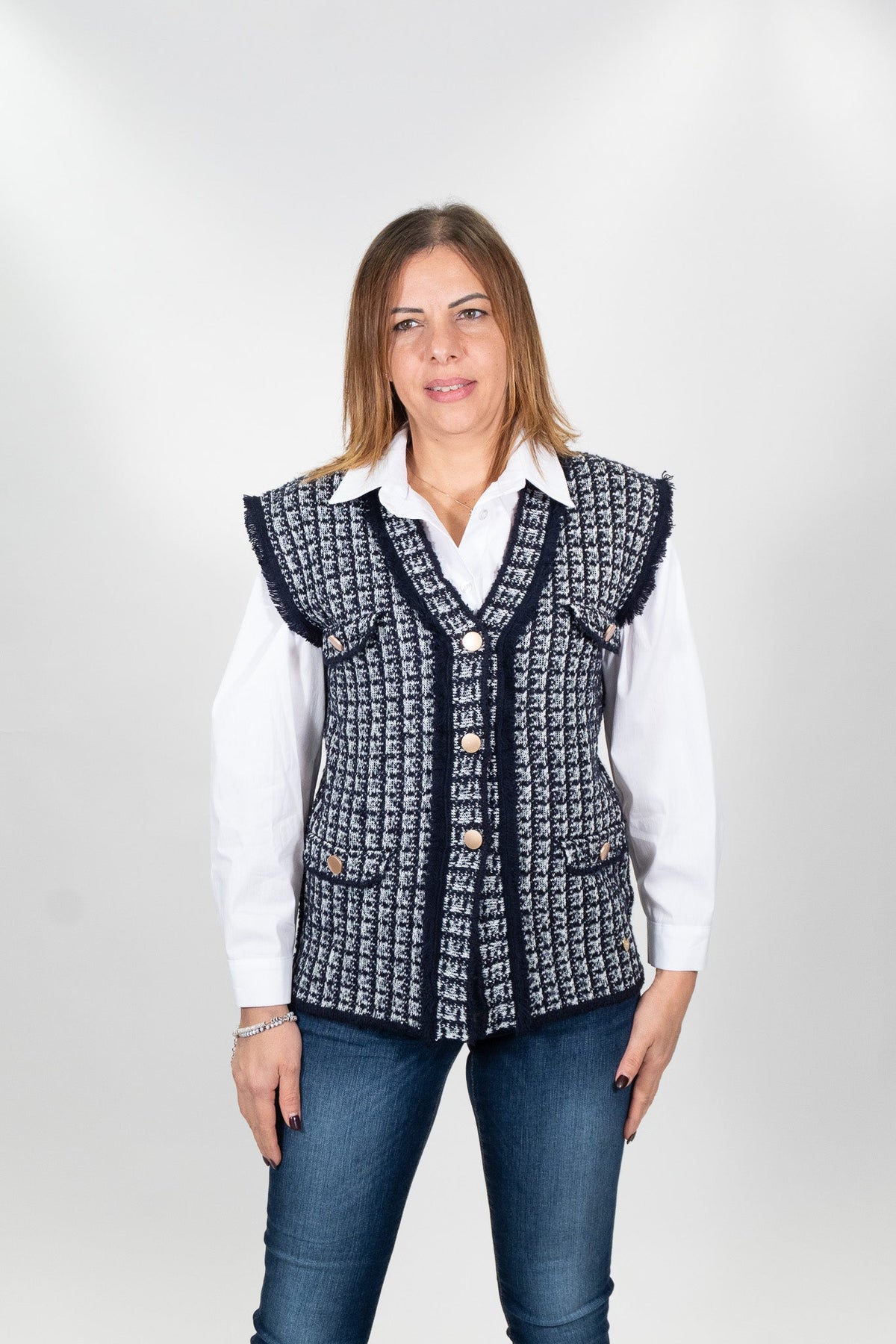 Lolita - Gilet smanicato chanel - Donna - World Fashion