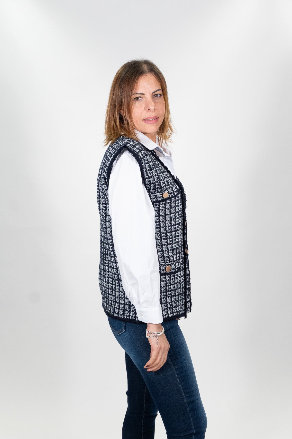 Lolita - Gilet smanicato chanel - Donna - World Fashion