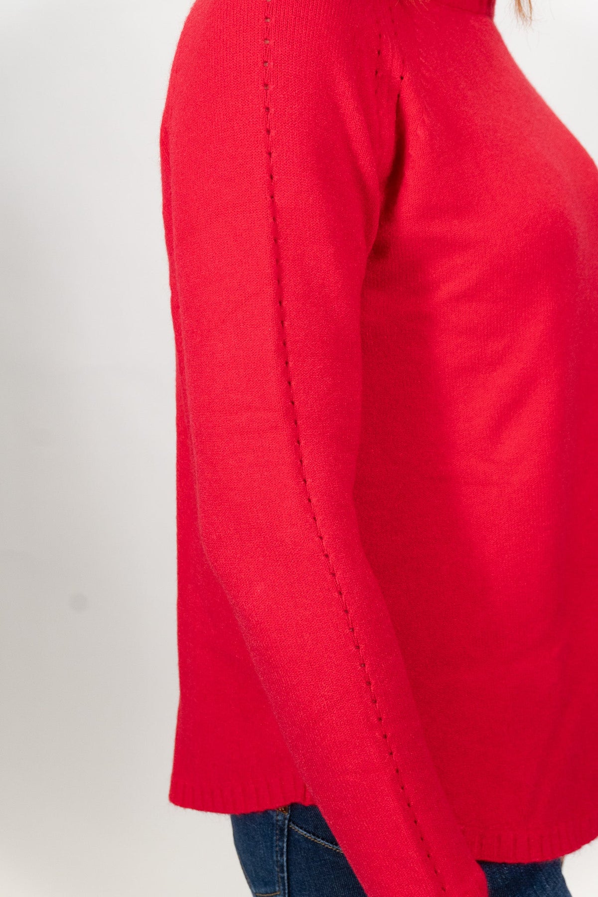 Lolita - Pull collo alto stondato - Donna - World Fashion